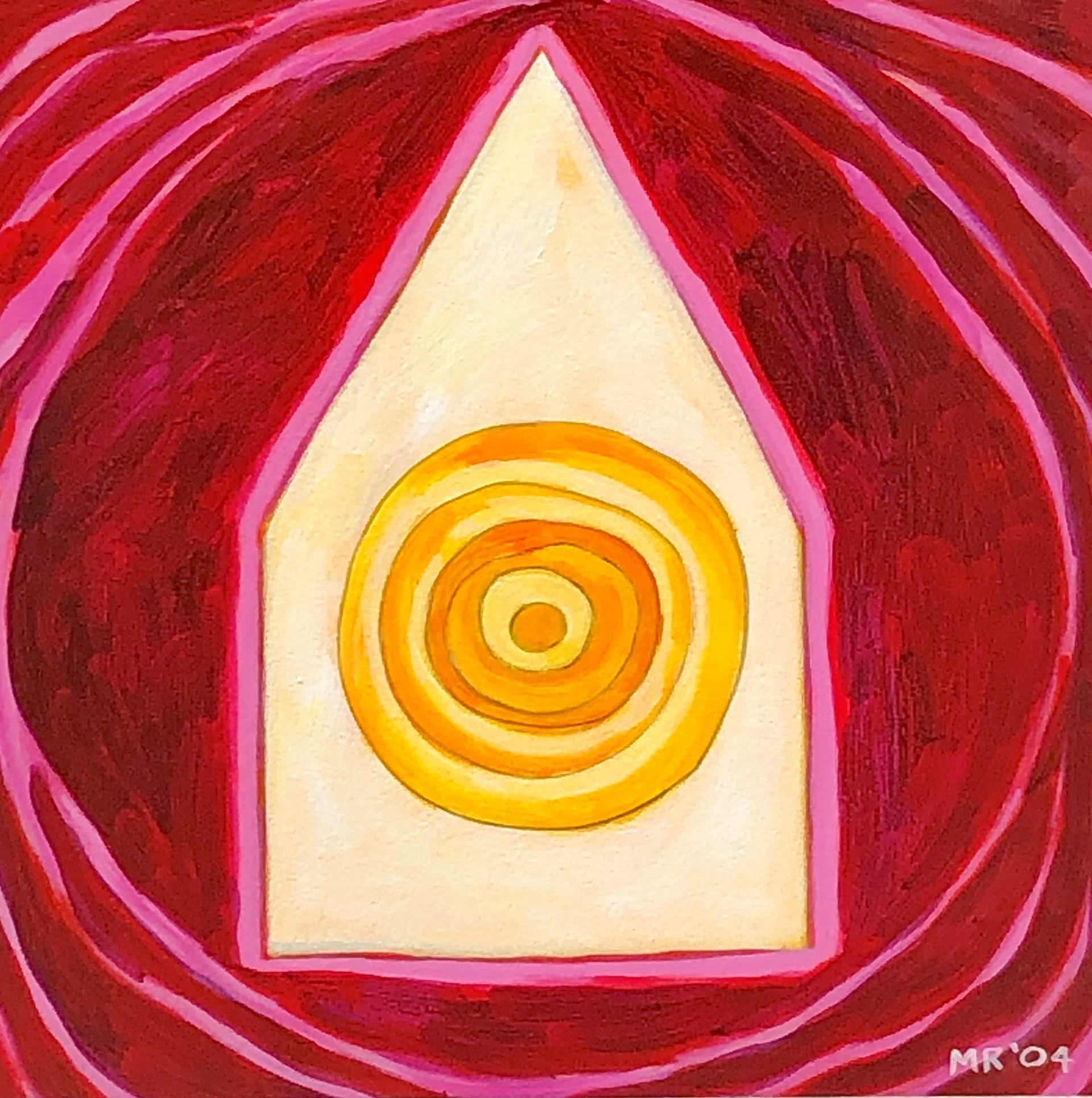 Shimmering House, 2004, 13.25" x 13.25" - $300