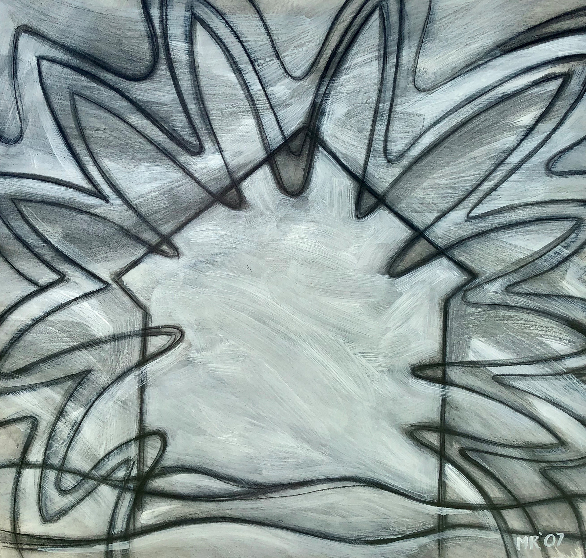 Powerhouse, 2007, 21" x 19.5" - $300