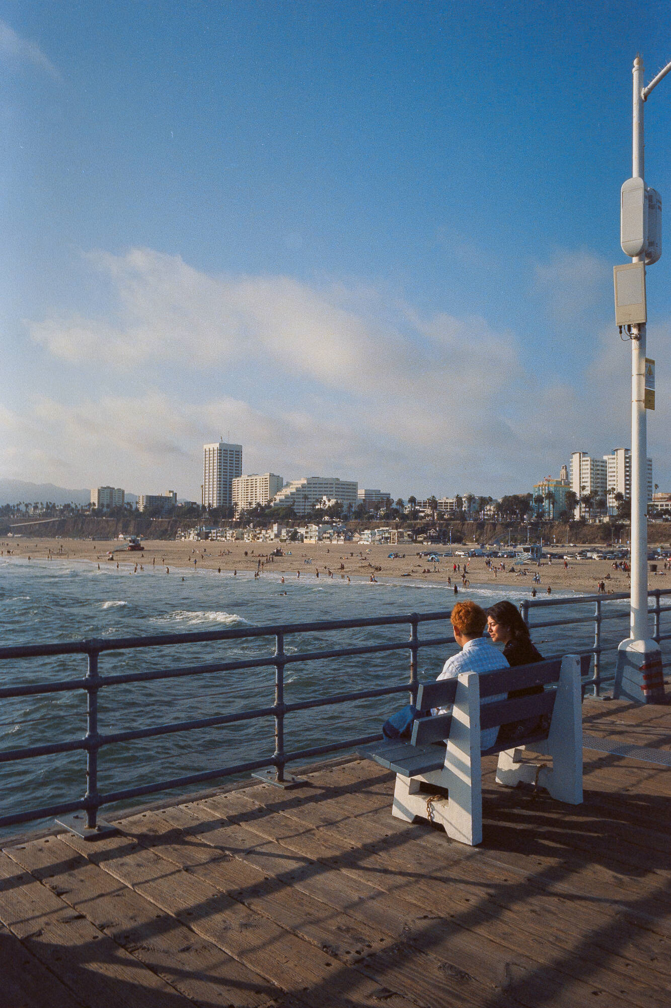 The pier to ourselves || Fuji F-64D