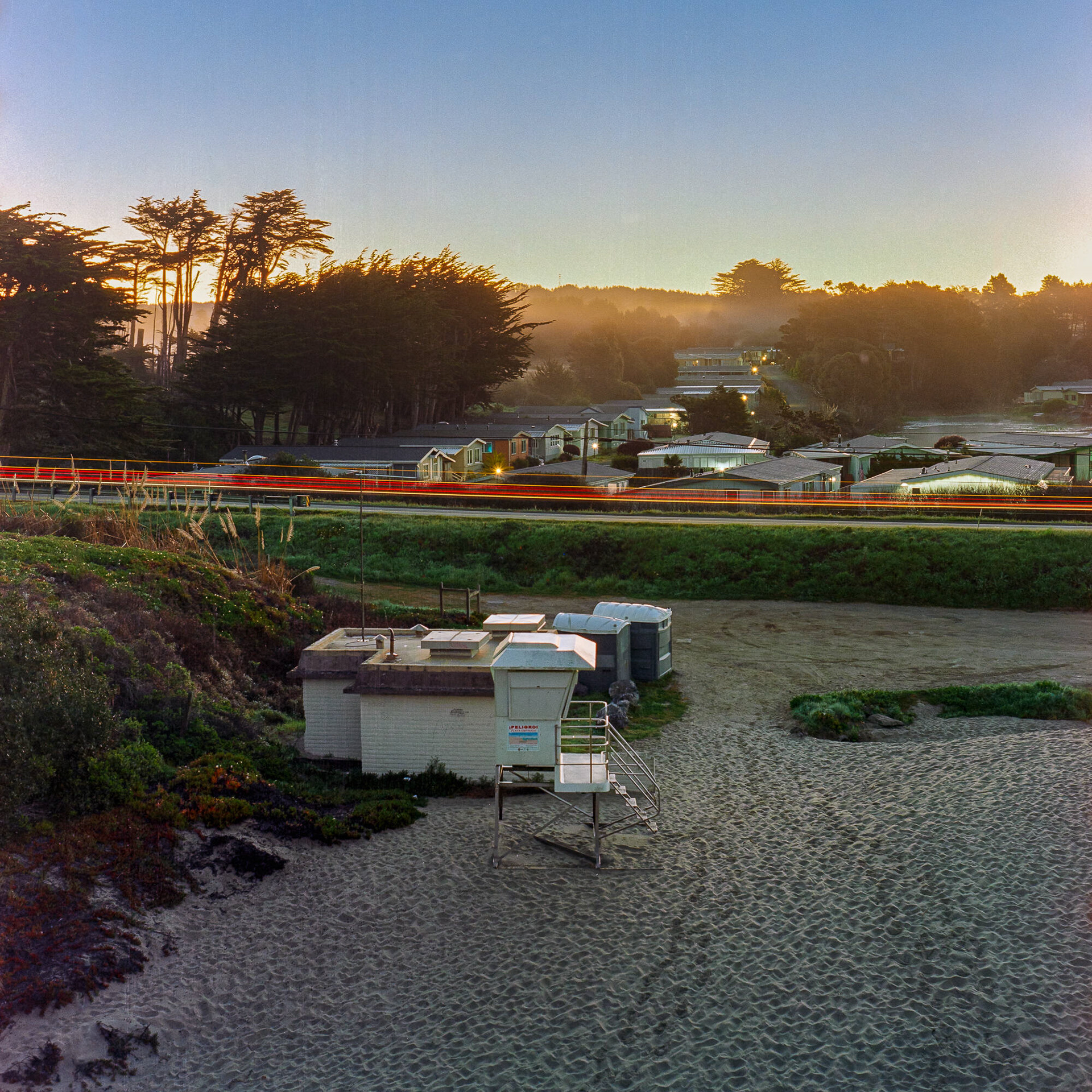 Early morning commute || Kodak Vision3 250D