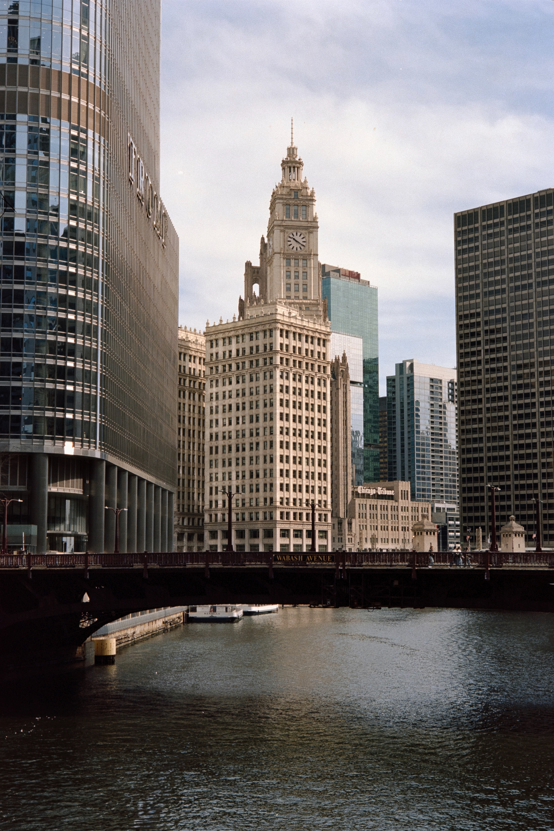 Along the Chicago Riverwalk