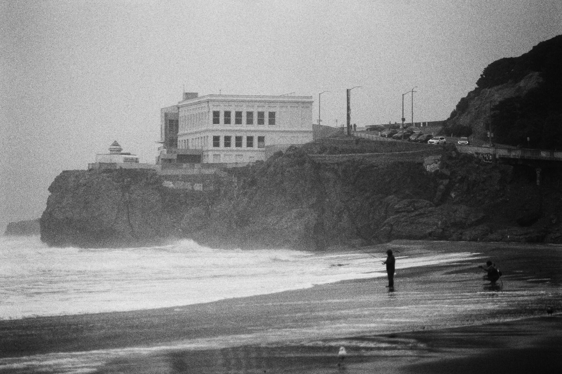 Ocean Beach || Ilford Delta 400