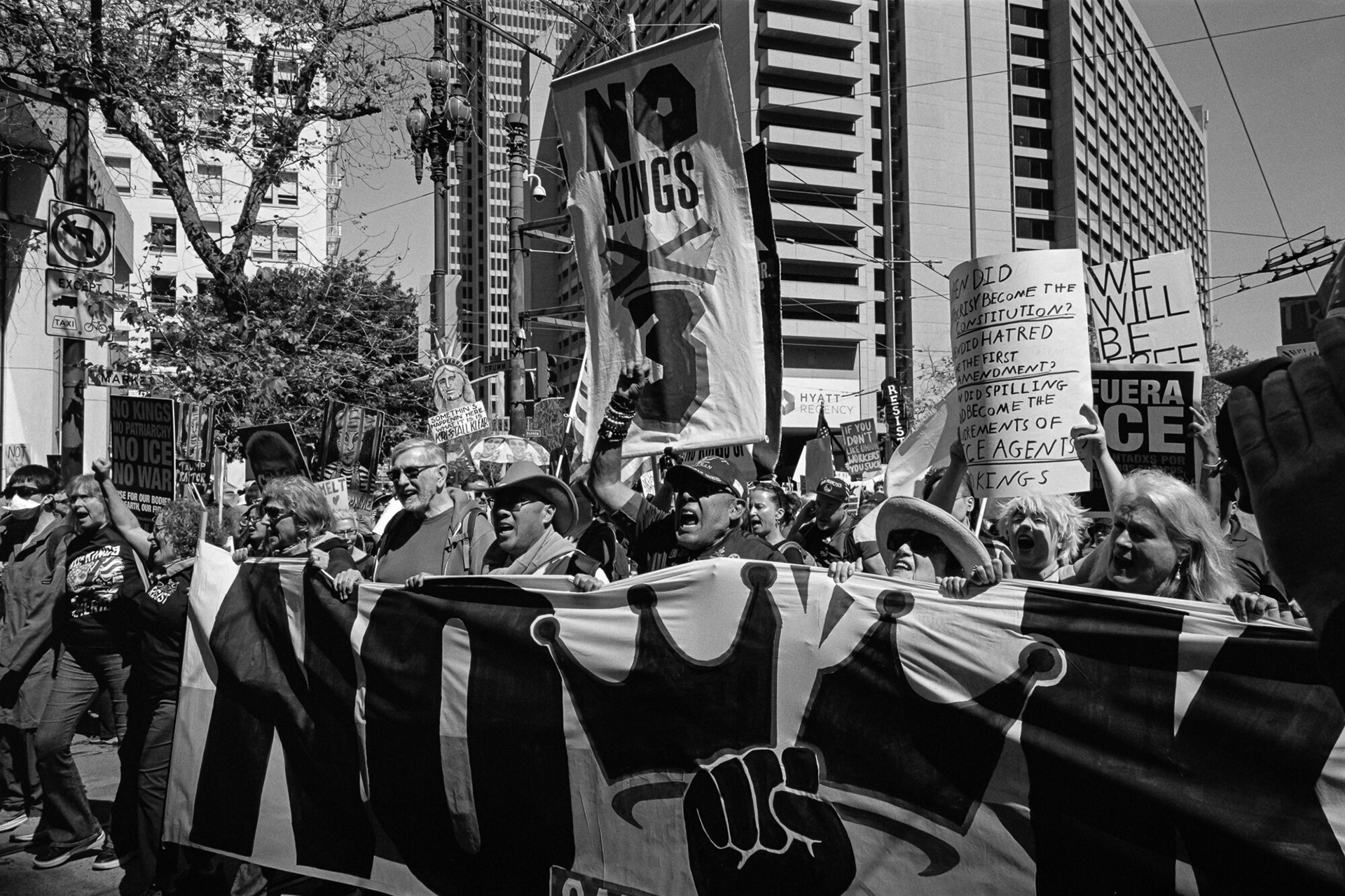 No Kings March 3 || Kodak TMax 100