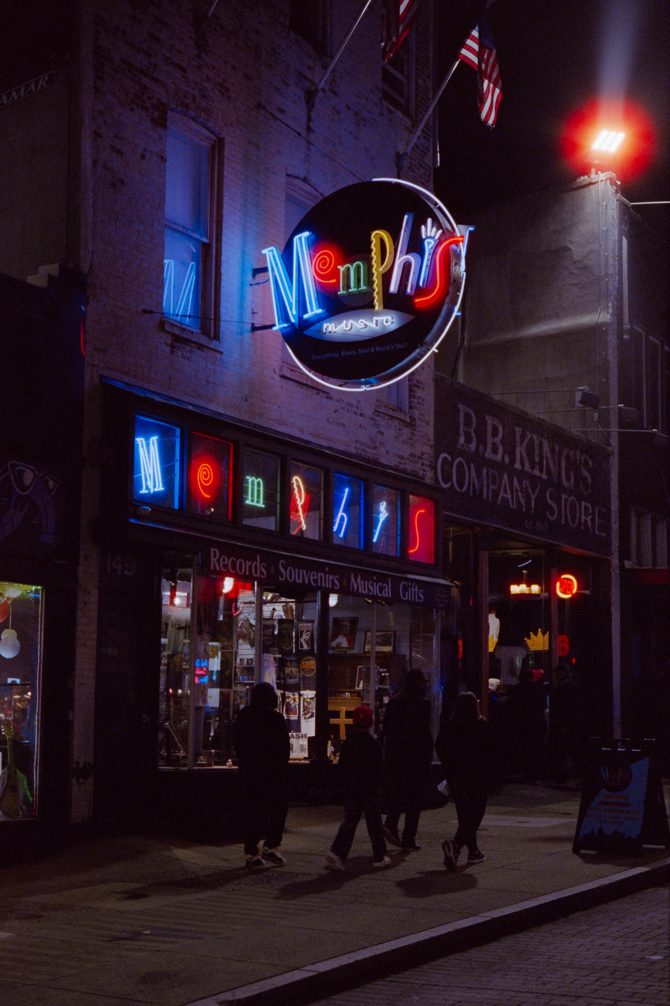 Beale Street at Night