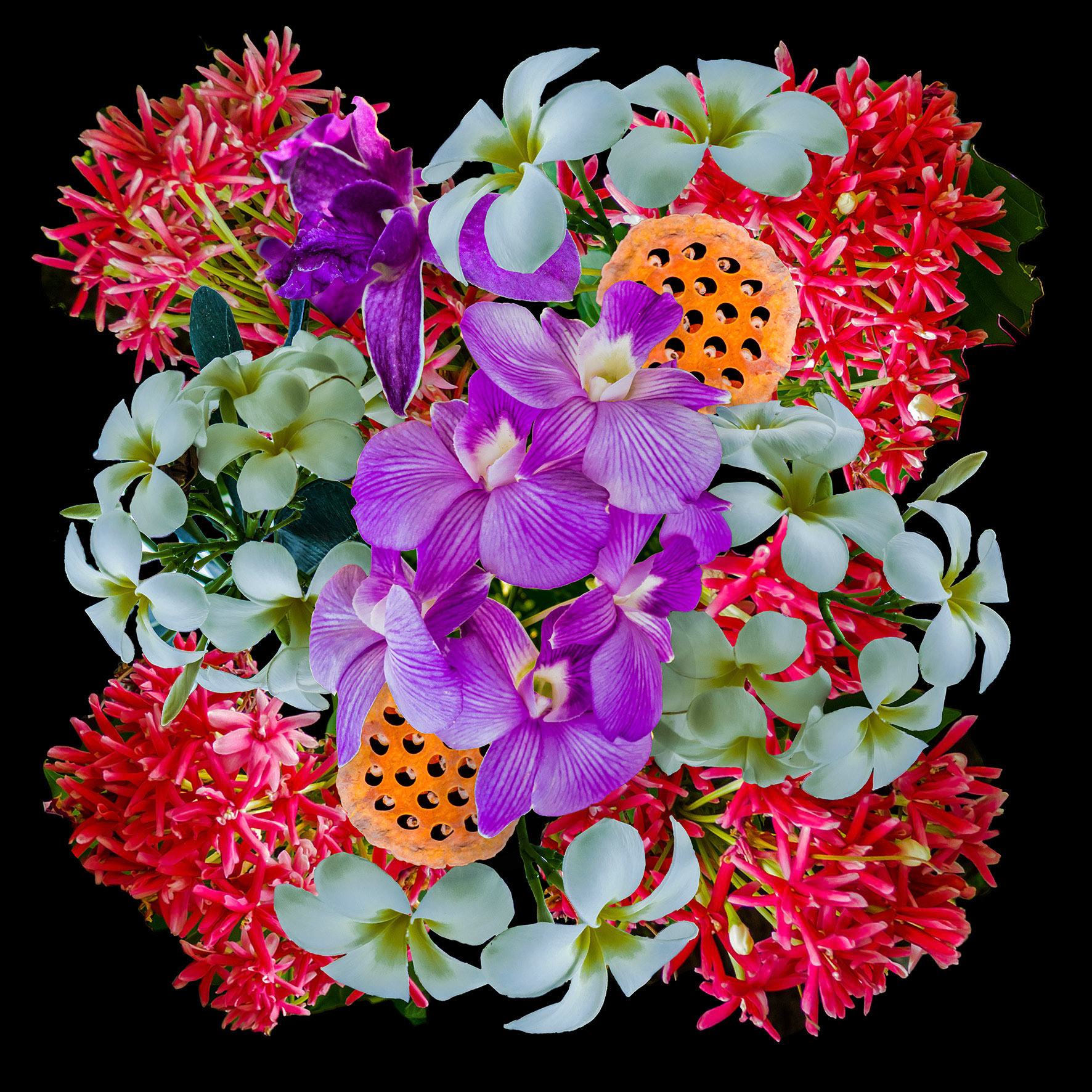 Bouquet with Orchids