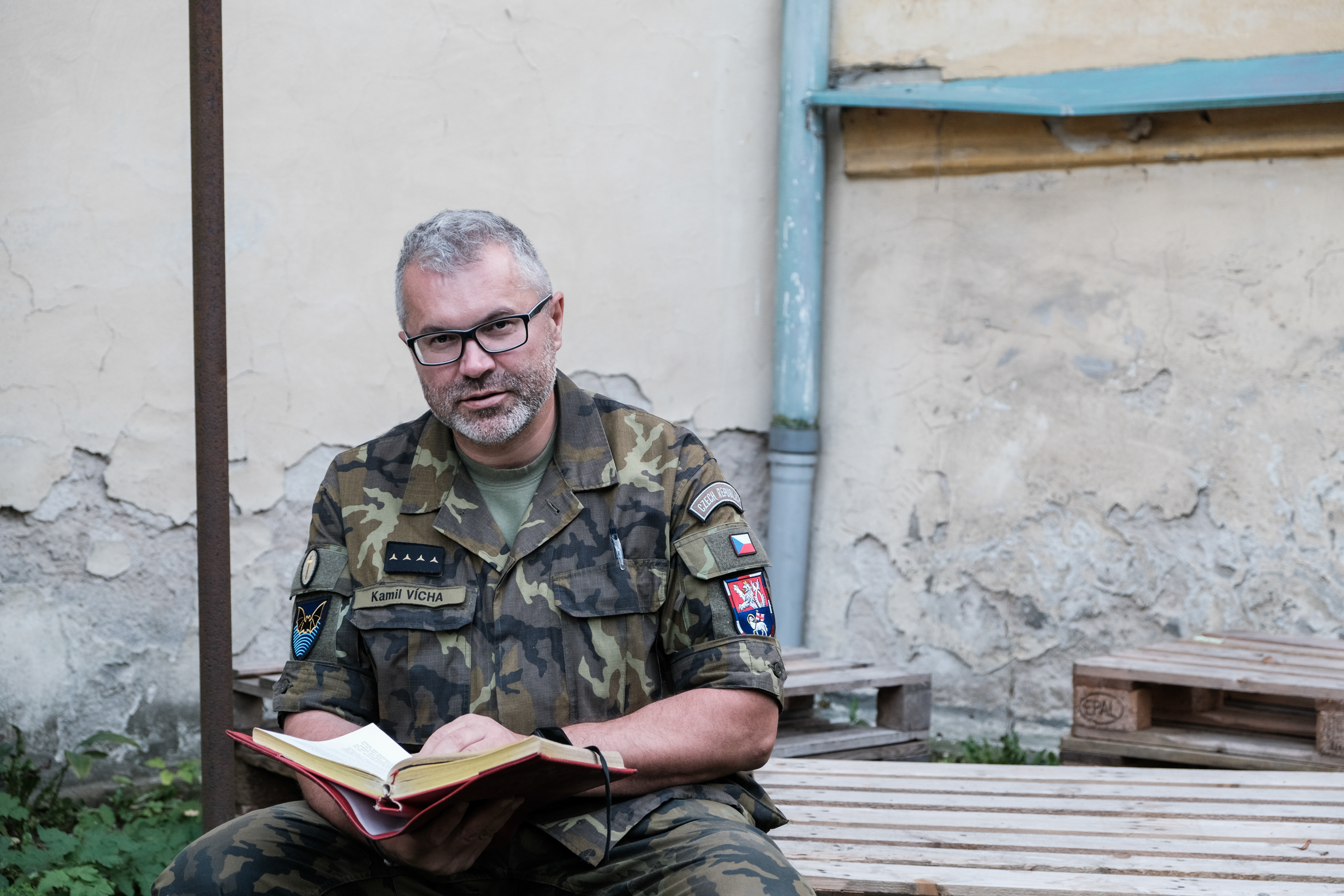 Kamil Vícha, vojenský kaplan