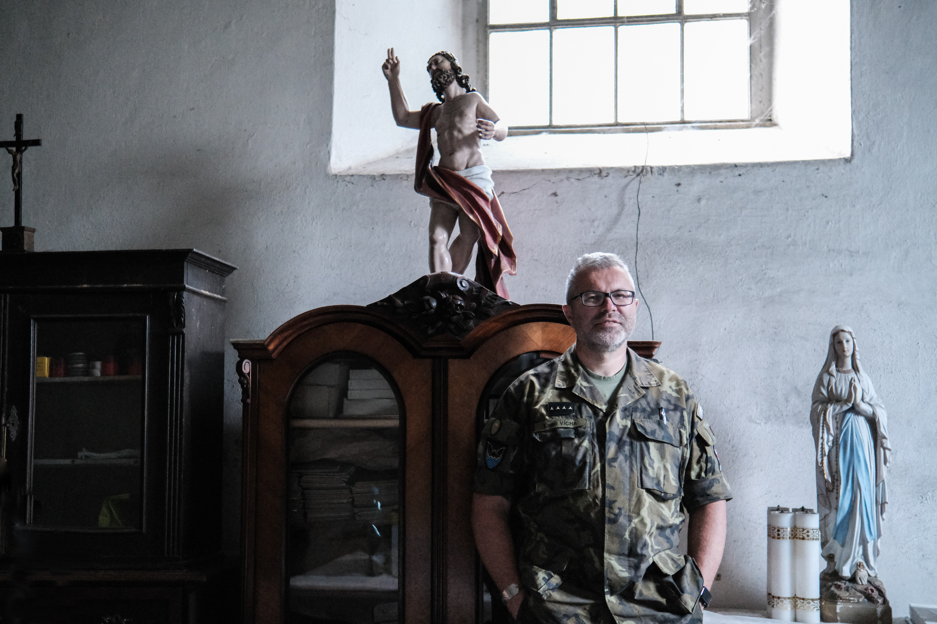 Kamil Vícha, vojenský kaplan