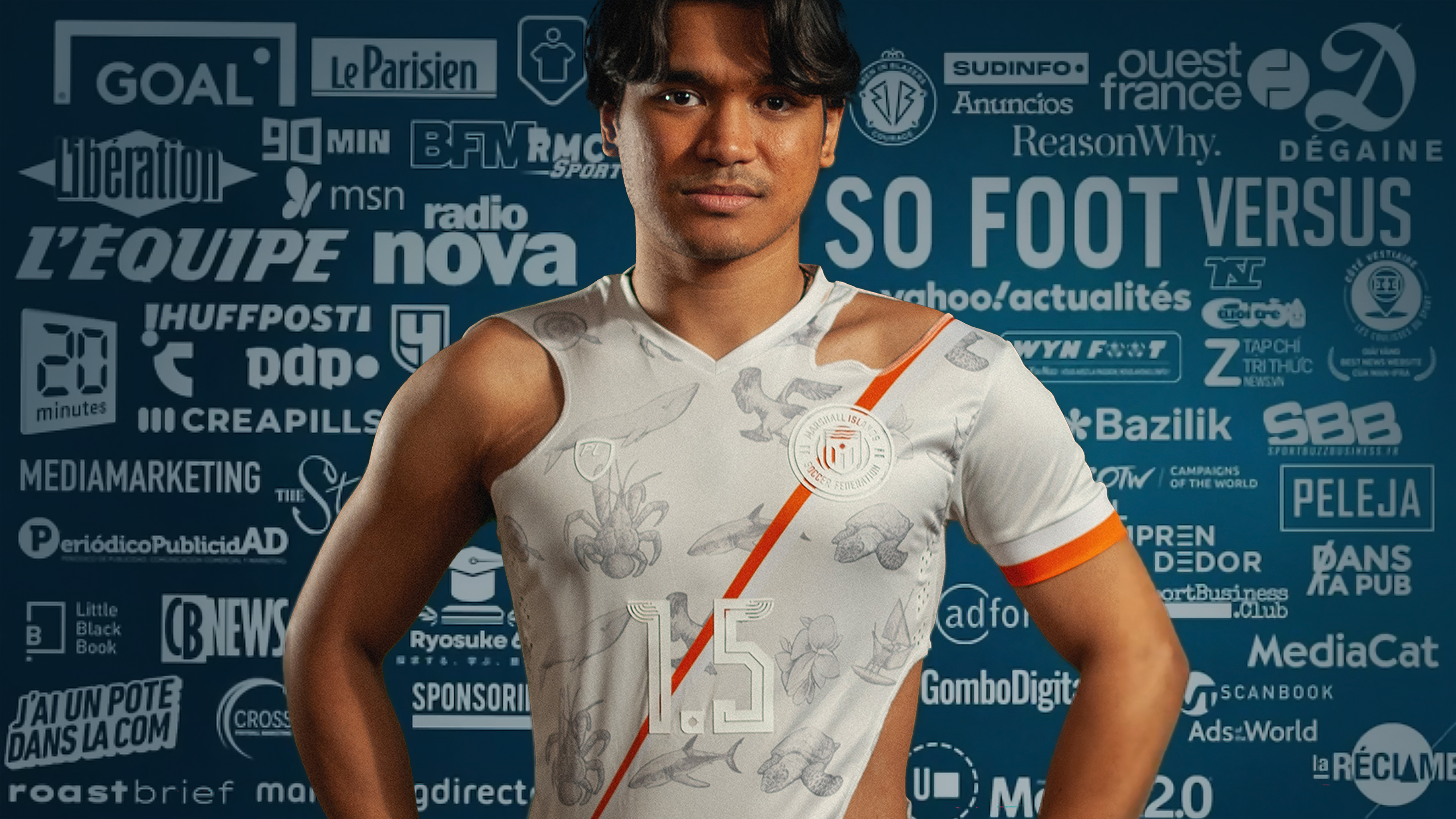 La campaña de lanzamiento con la camiseta intervenida fue replicada por numerosos medios a nivel mundial