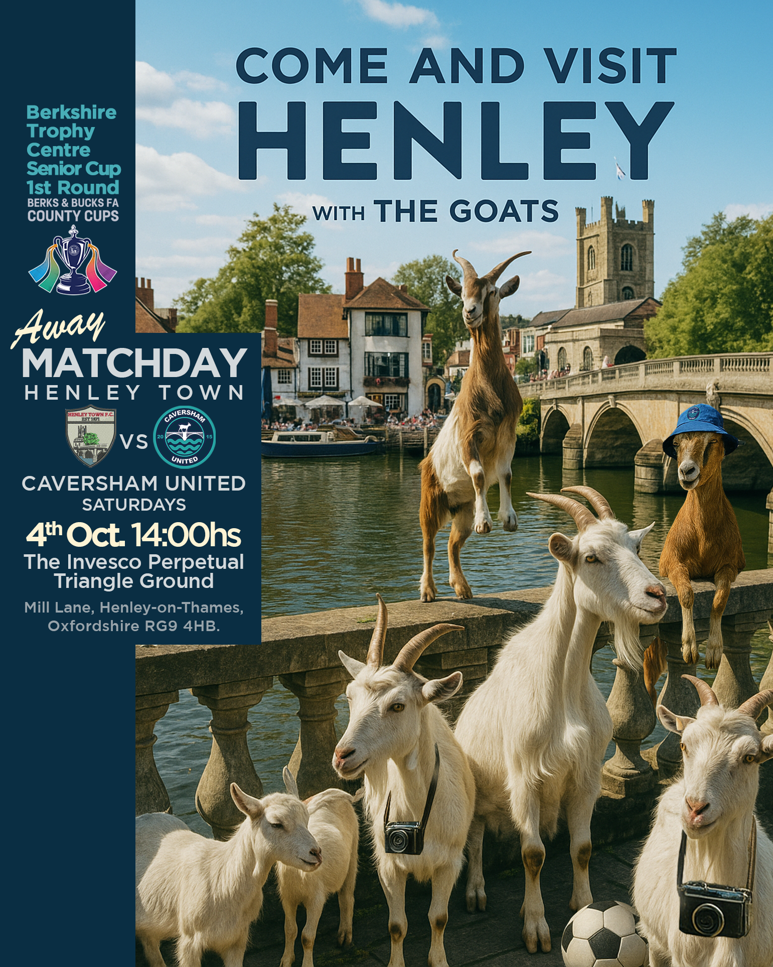 Las Cabras visitan HENLEY