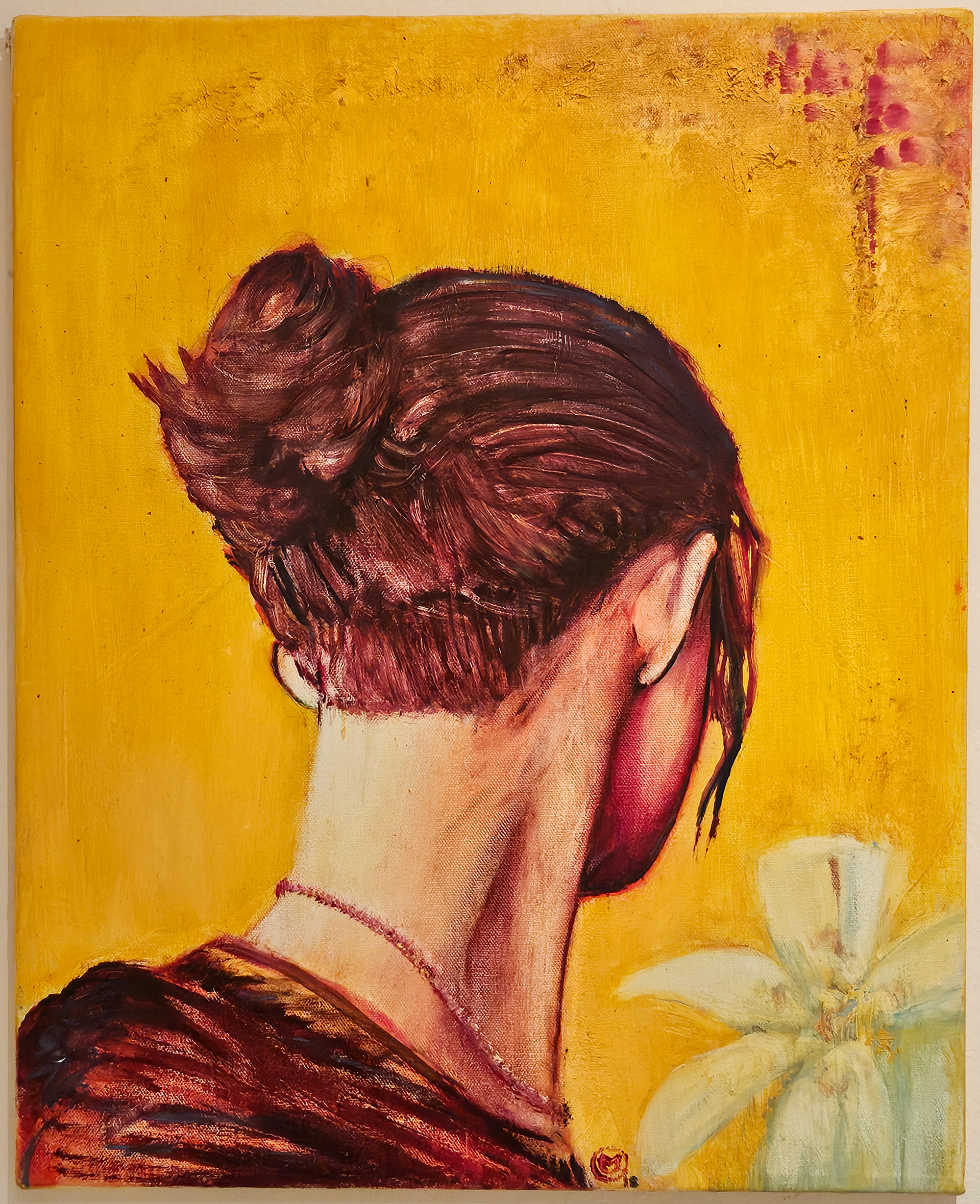 Pintula al óleo sobre bastidor de tela