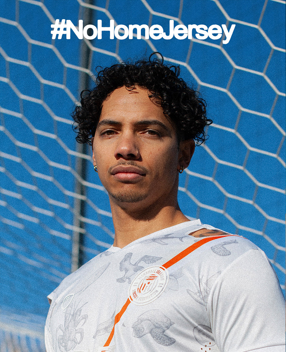 Foto de lanzamiento, Pesrentación de campaña #NoHomeJersey