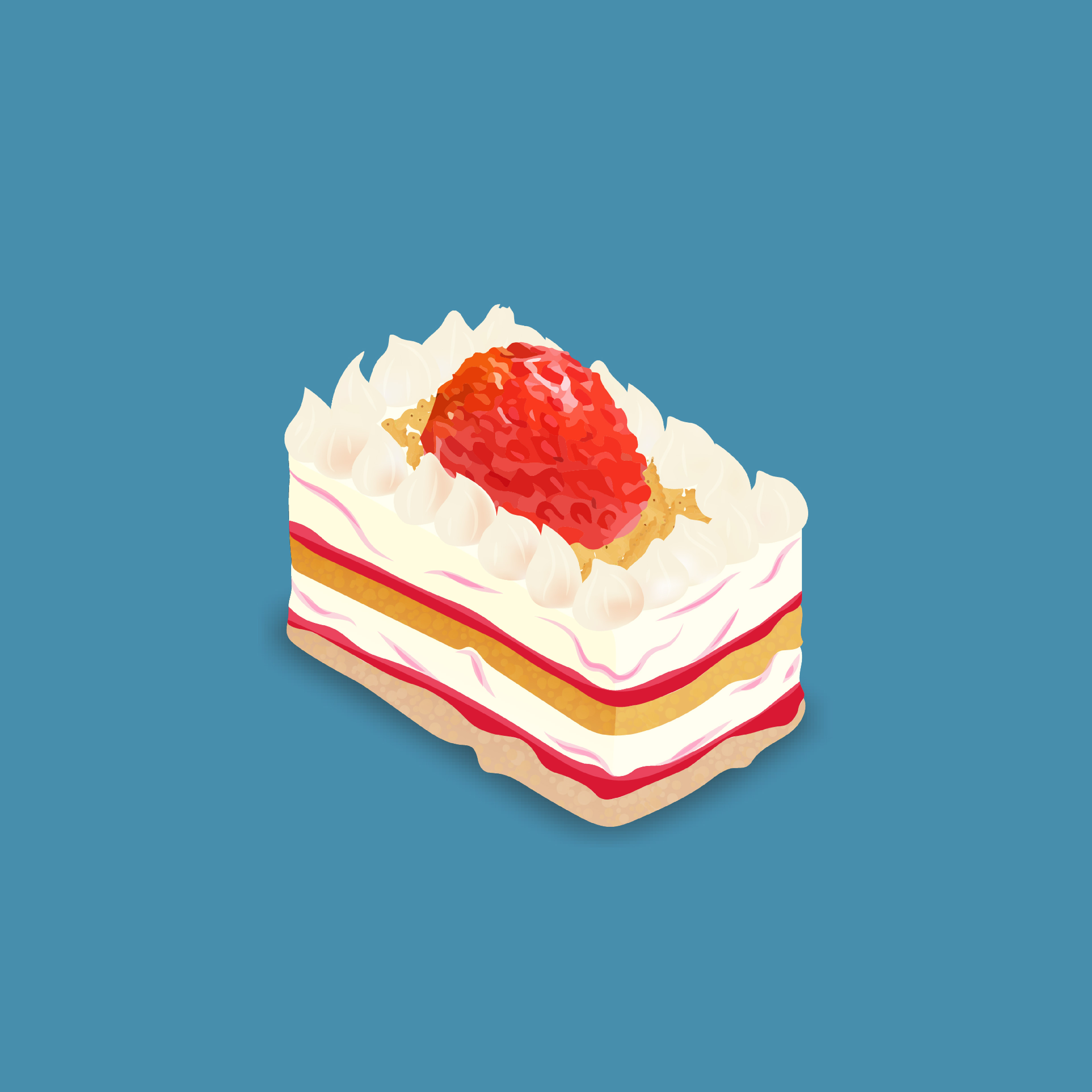 Strawberry's & Cream Crumble