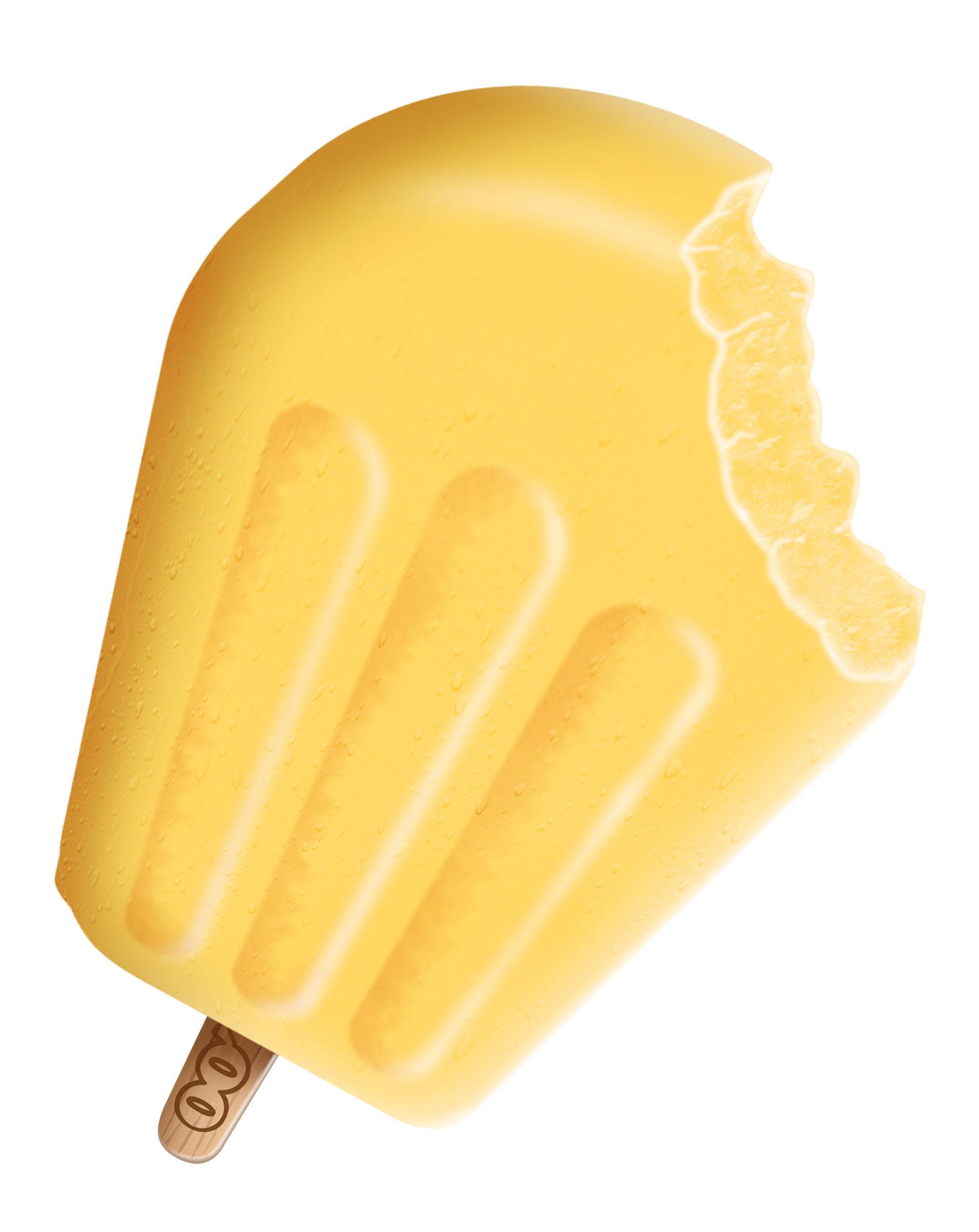 Peach Ice Lolly