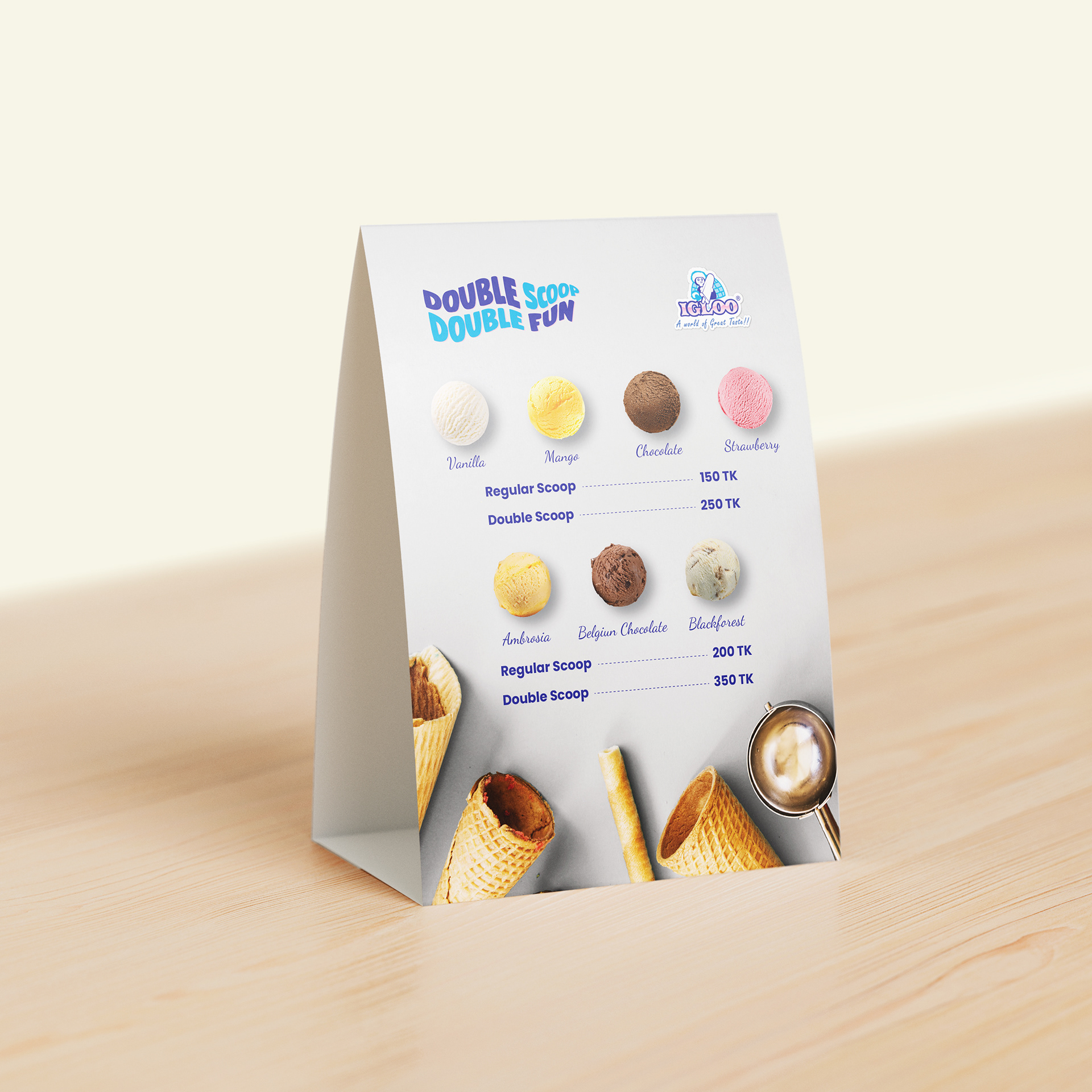 Table Talker Menu