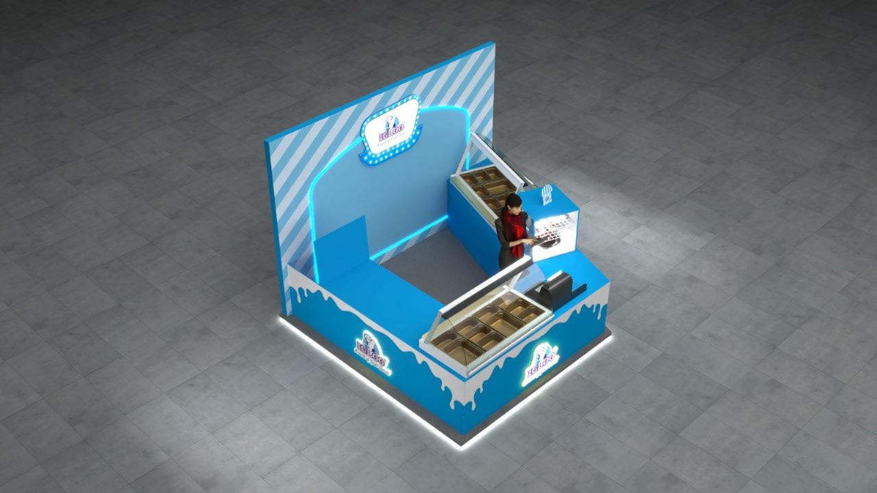 ARKA Stall Bird Eye View