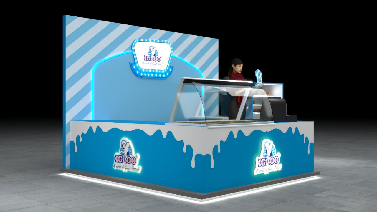 ARKA Stall Left Side View