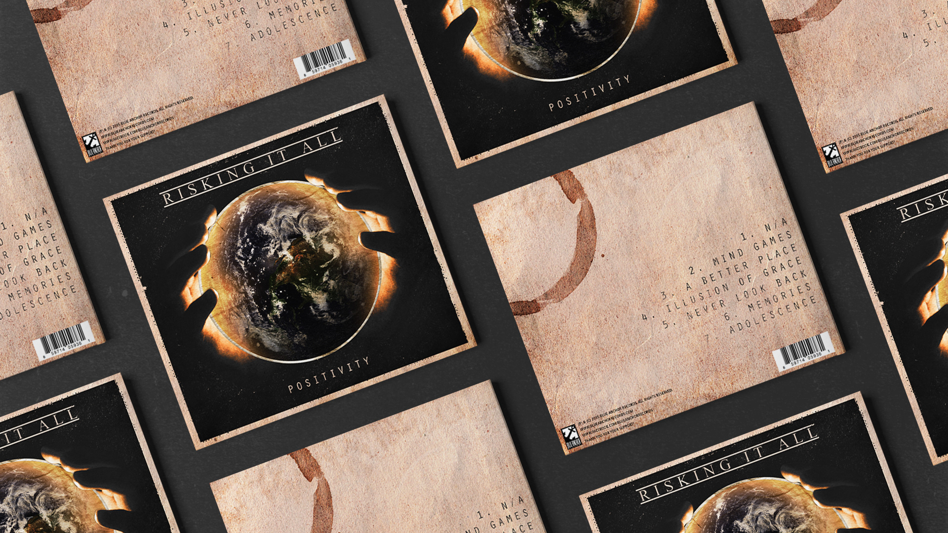 Risking It All Album Art & Layout