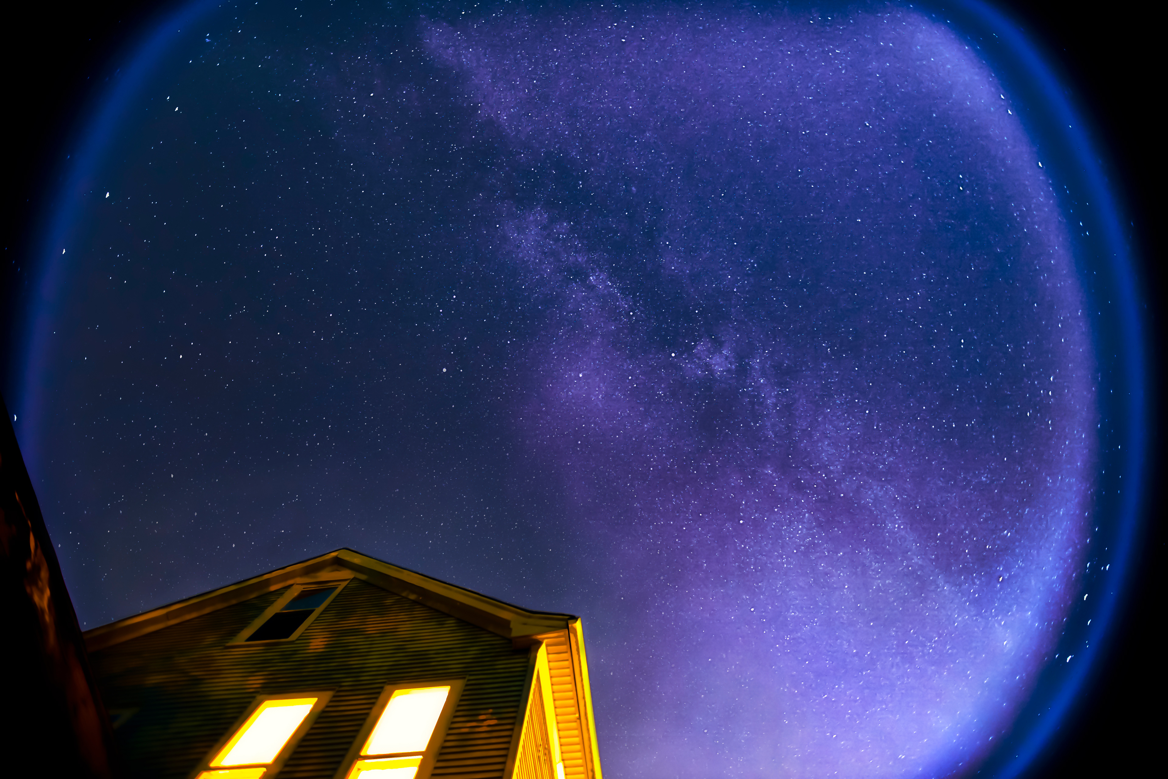 Milky Way in the City