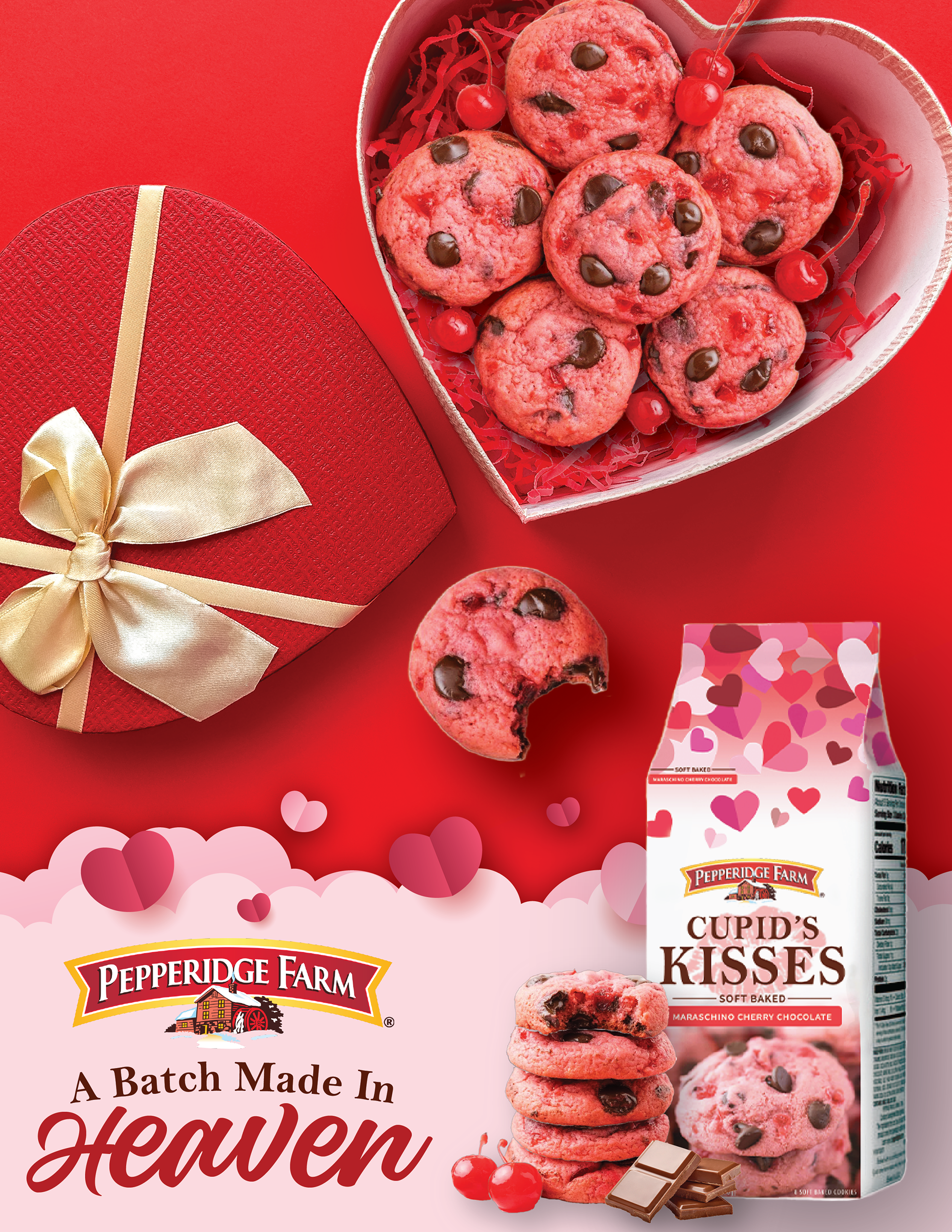 Cupid's Kisses Print Ad