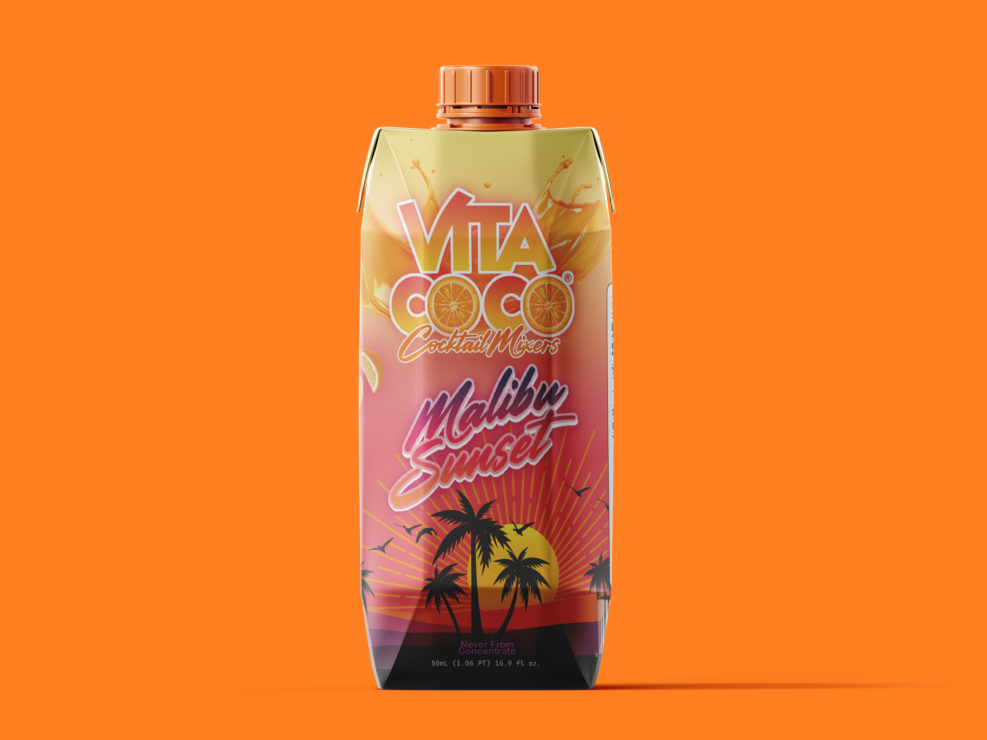 (Limited Edition) Vita Coco "Cocktail Mixers" Packaging