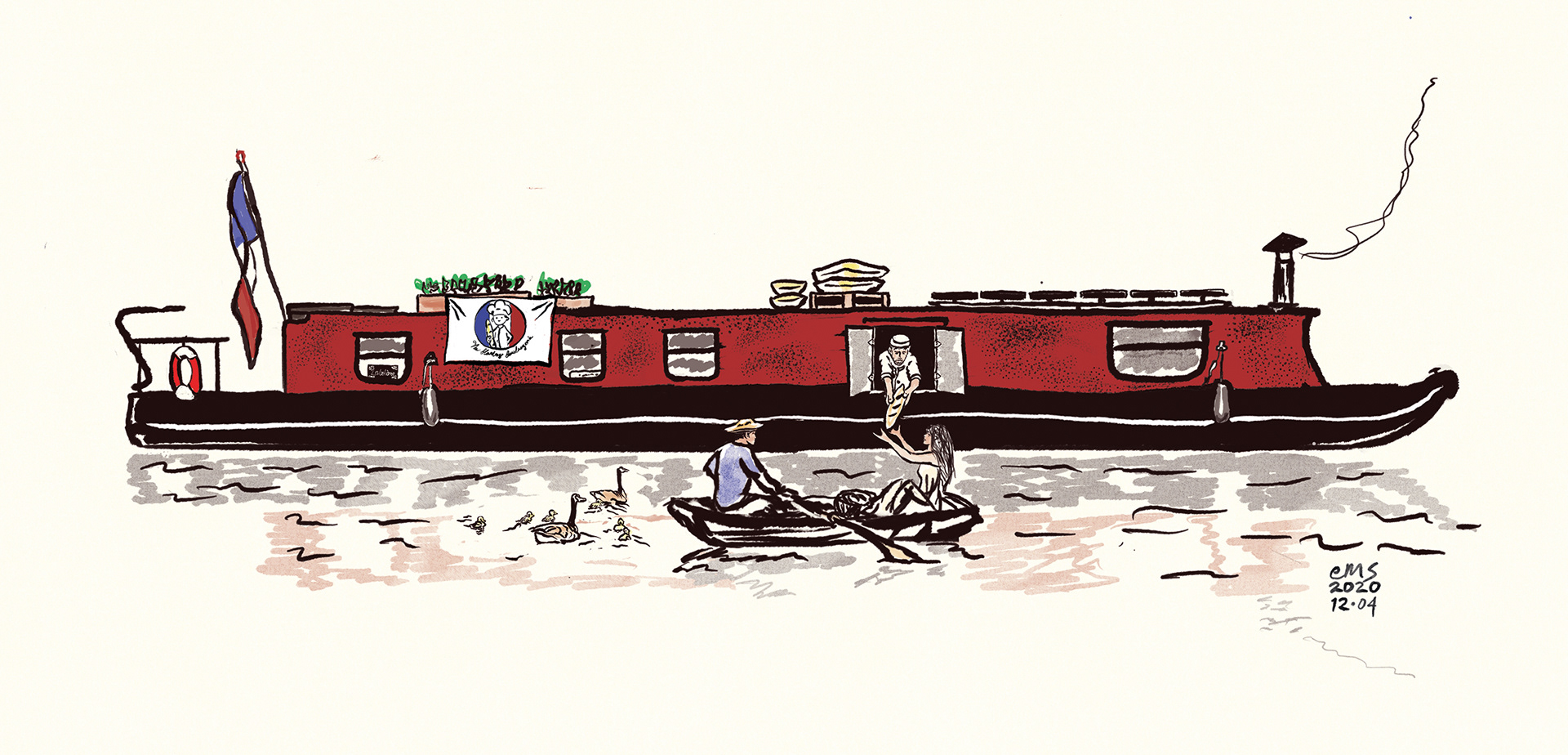 The Floating Boulangerie, Regent’s Canal