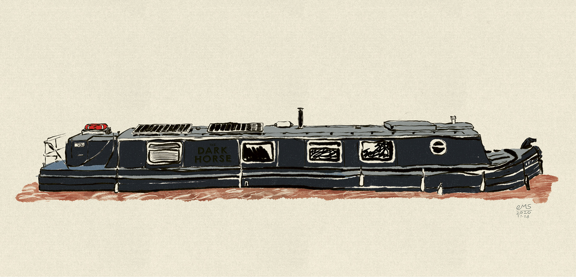 The Dark Horse, Haggerston Wharf