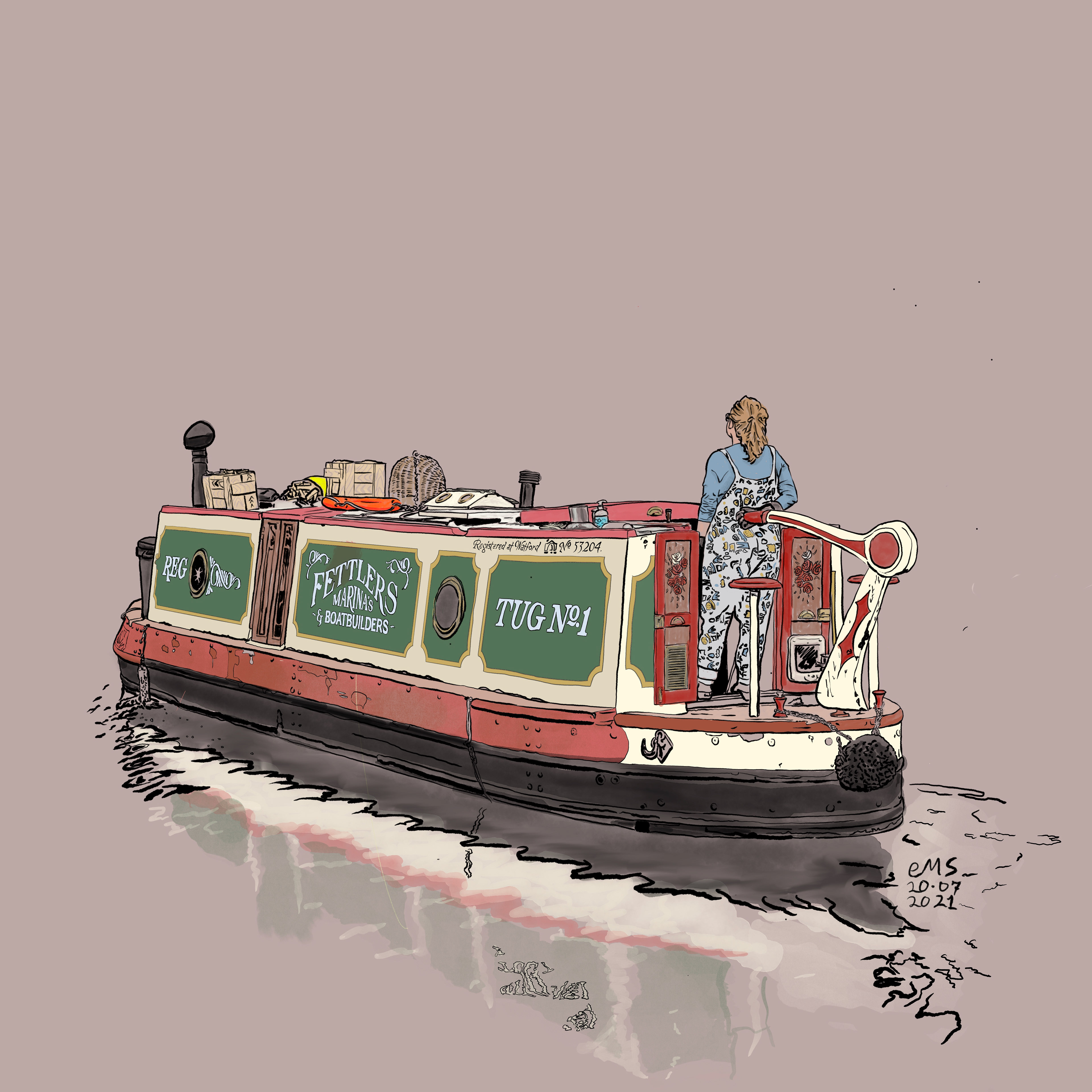 Tug No.1 on the Regent’s Canal