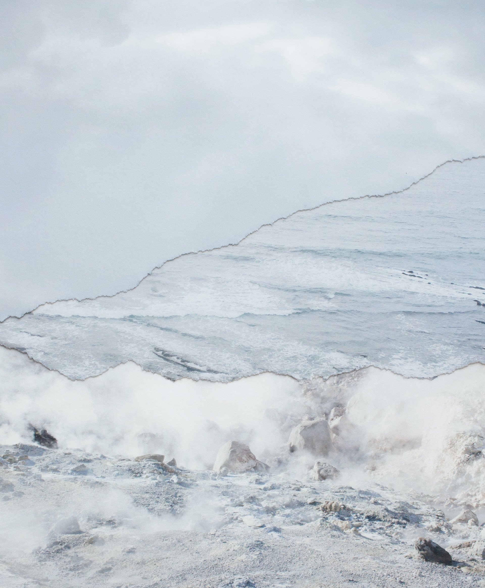 Memoryscapes, Blue storm, 2023 © Marilia Destot