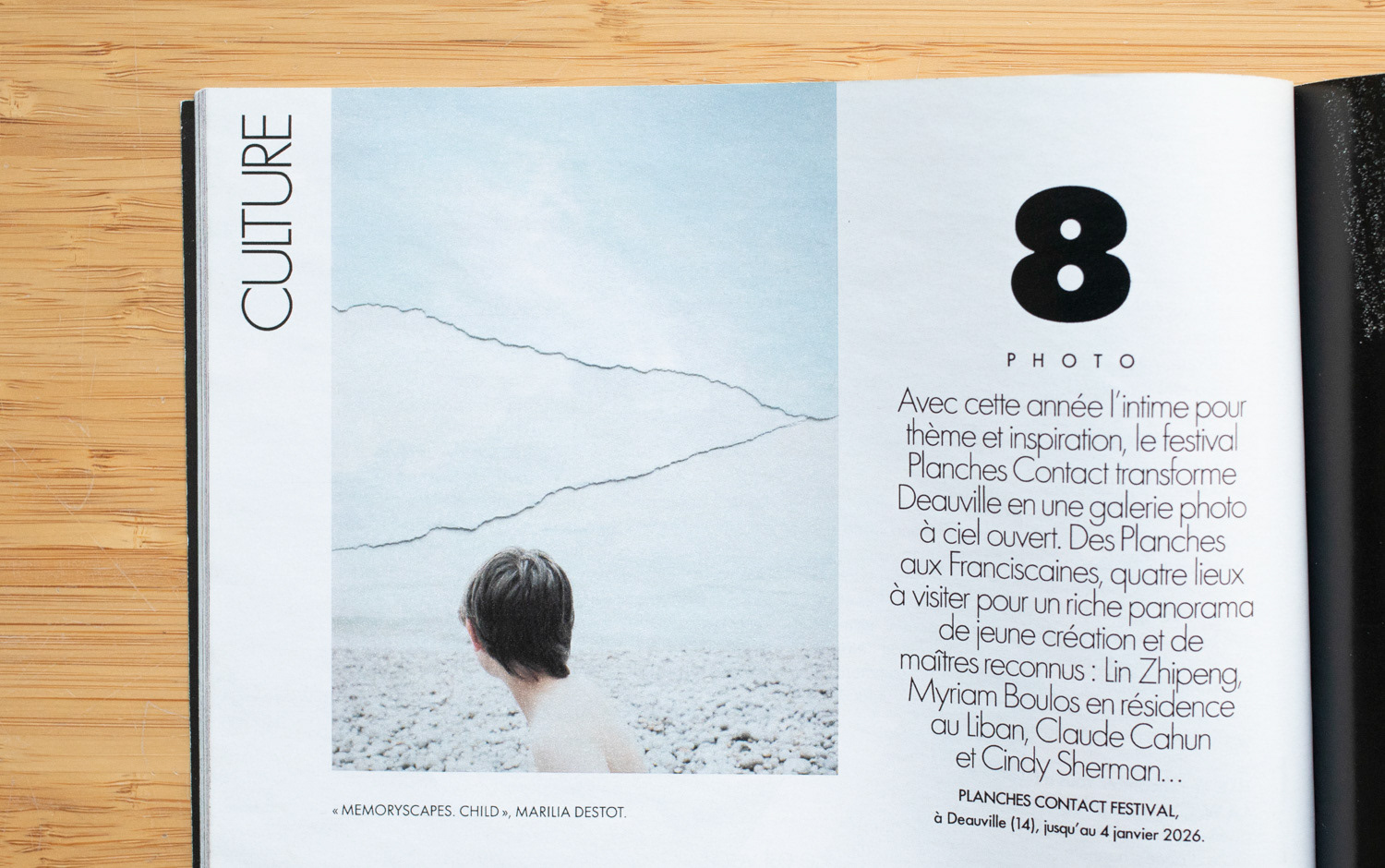 Elle Magazine, 2025 (Festival Planches Contact)