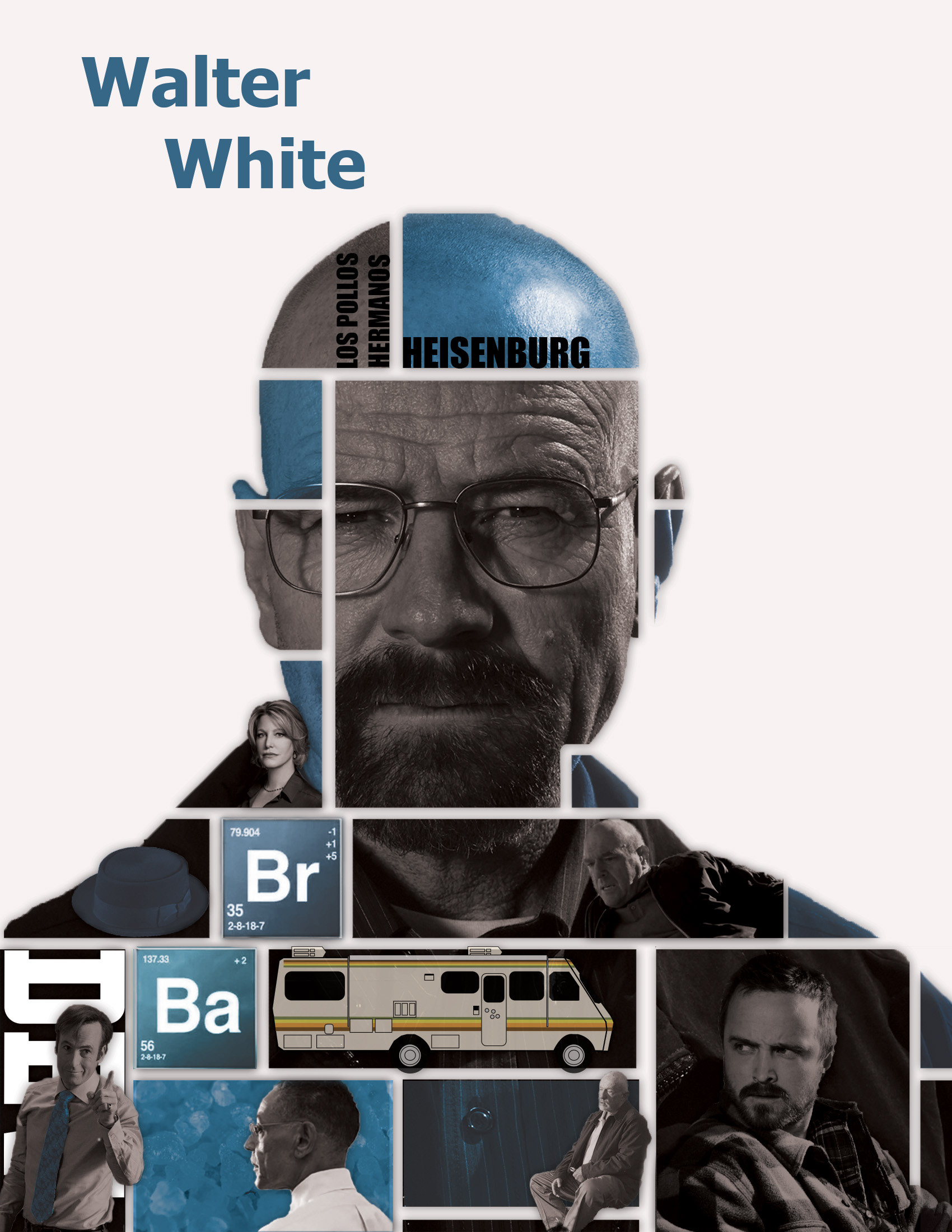 Walter White Collage