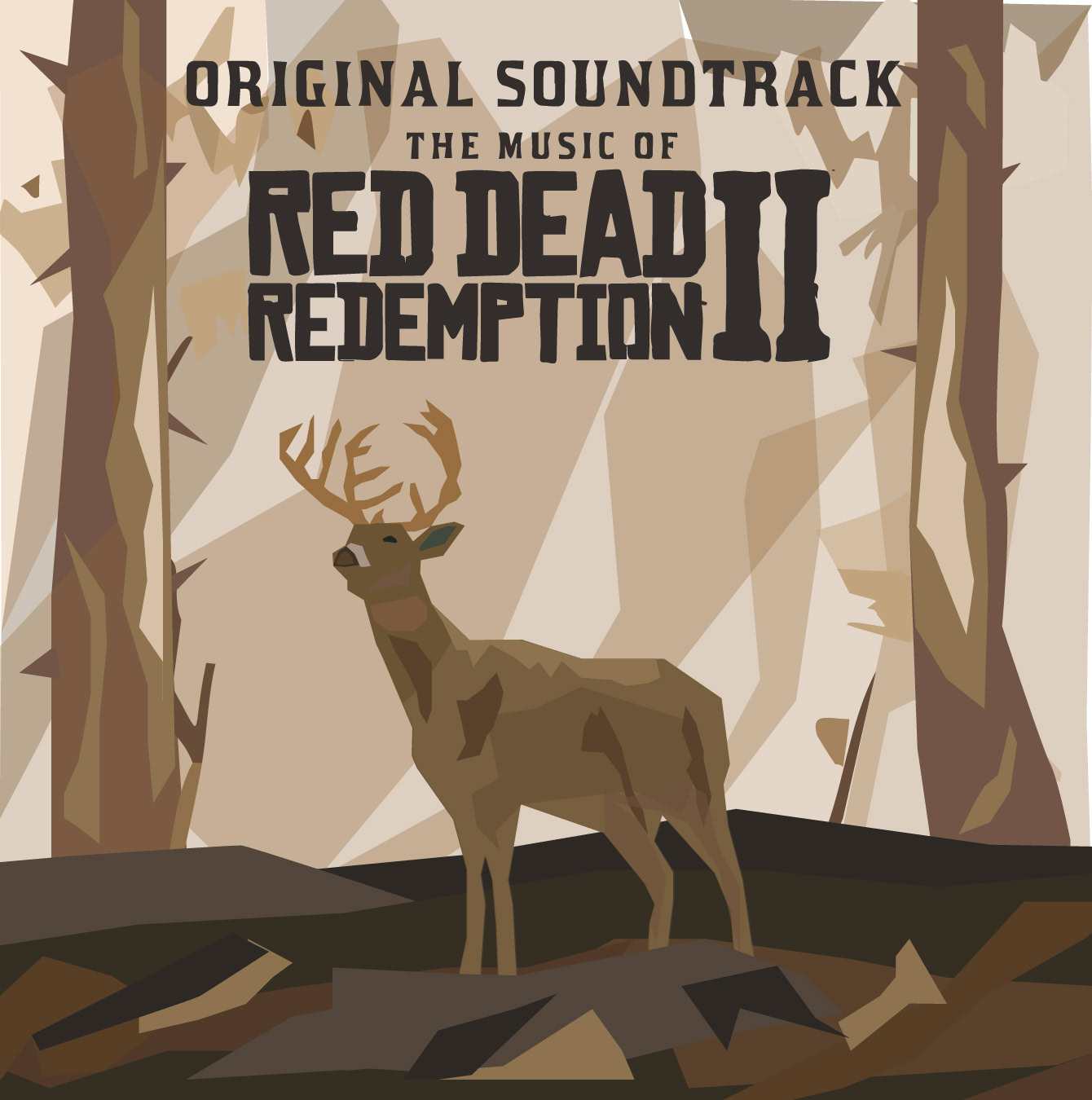 The Music of Red Dead Redemption Two - Album Cover