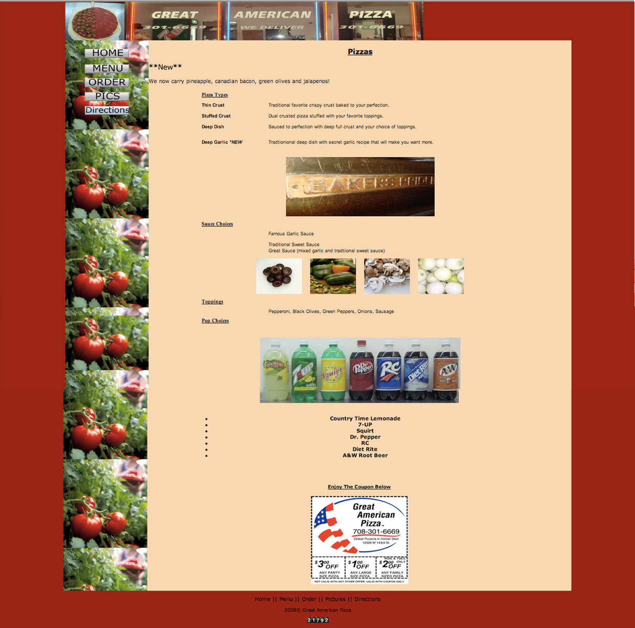 Online Menu