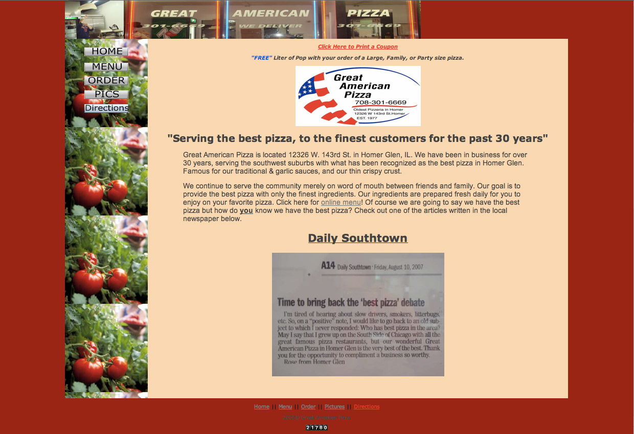 Website Info