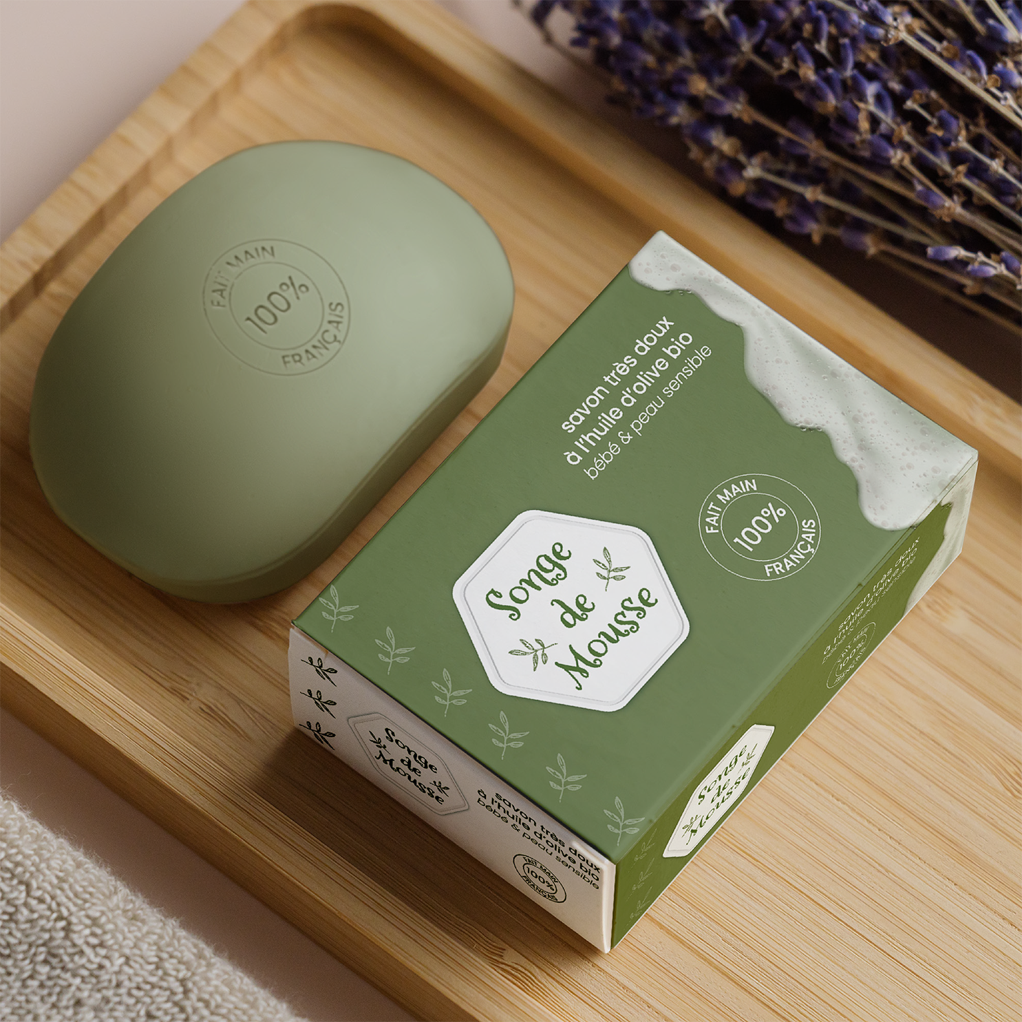 Identité visuelle et Packaging - "Songe de mousse"