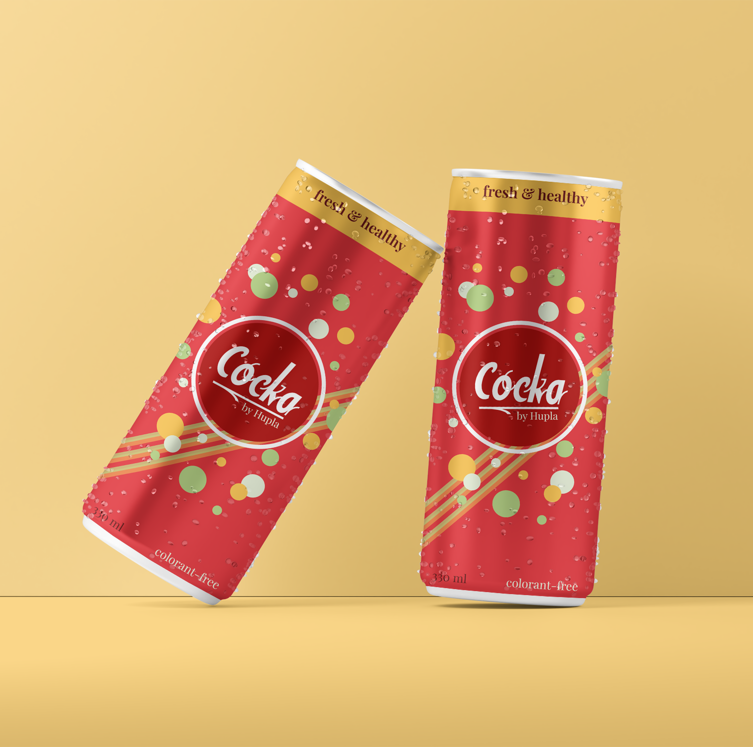 Logo et packaging - "Cocka" by Hupla