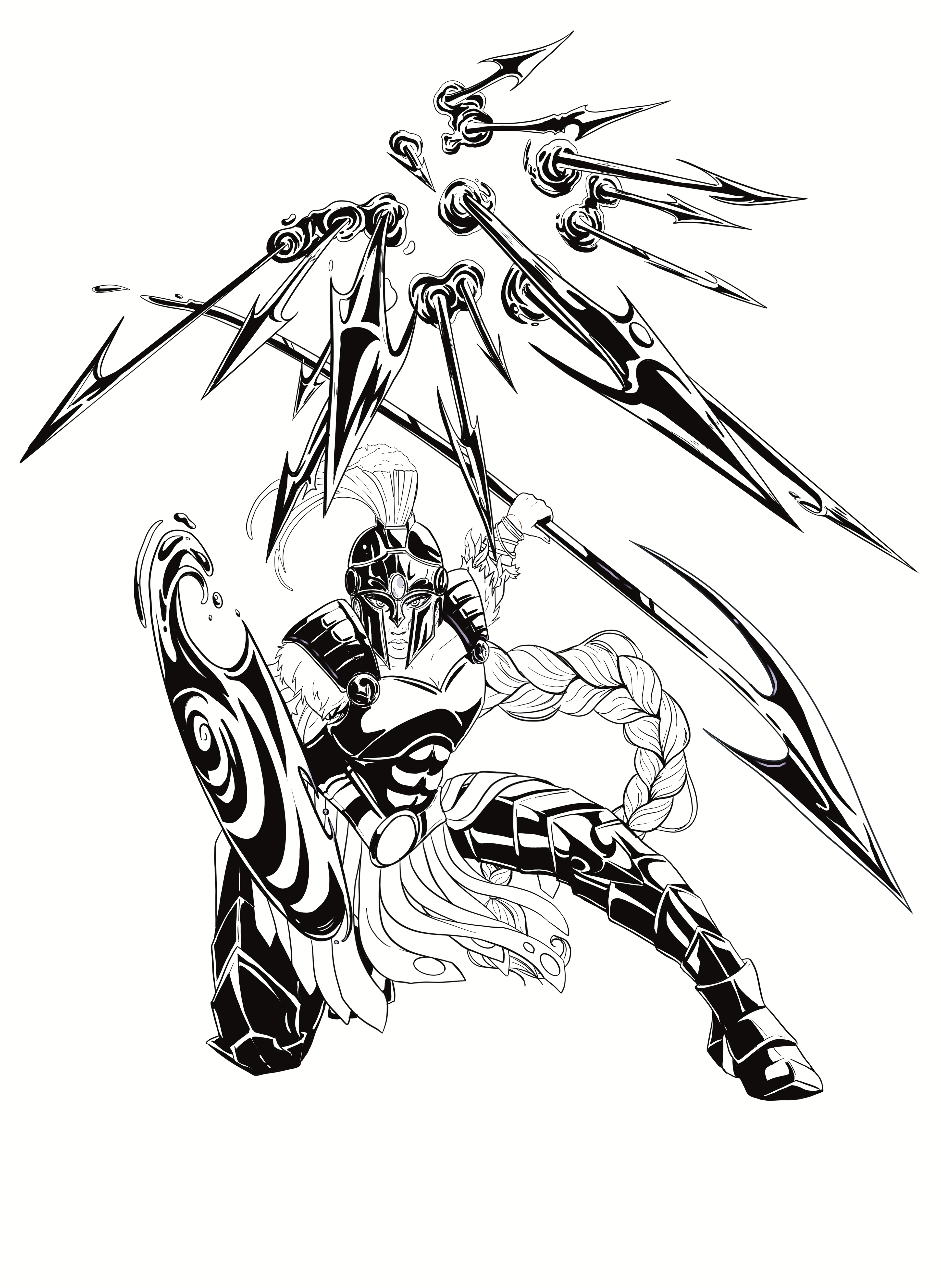 Quicksilver "Athena" Concept - Digital Art