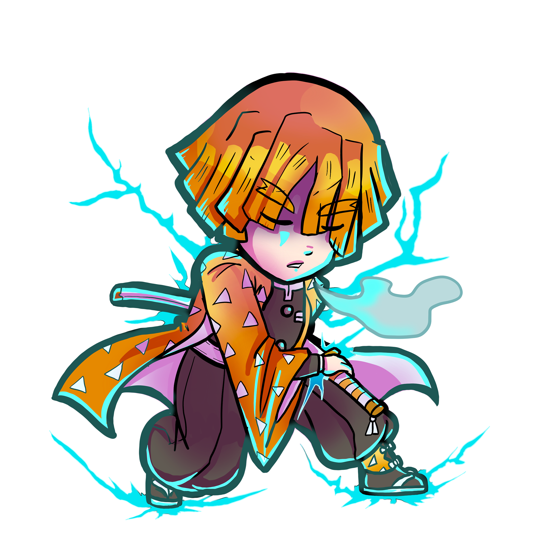 Fan Work - Zenitsu from Demon Slayer