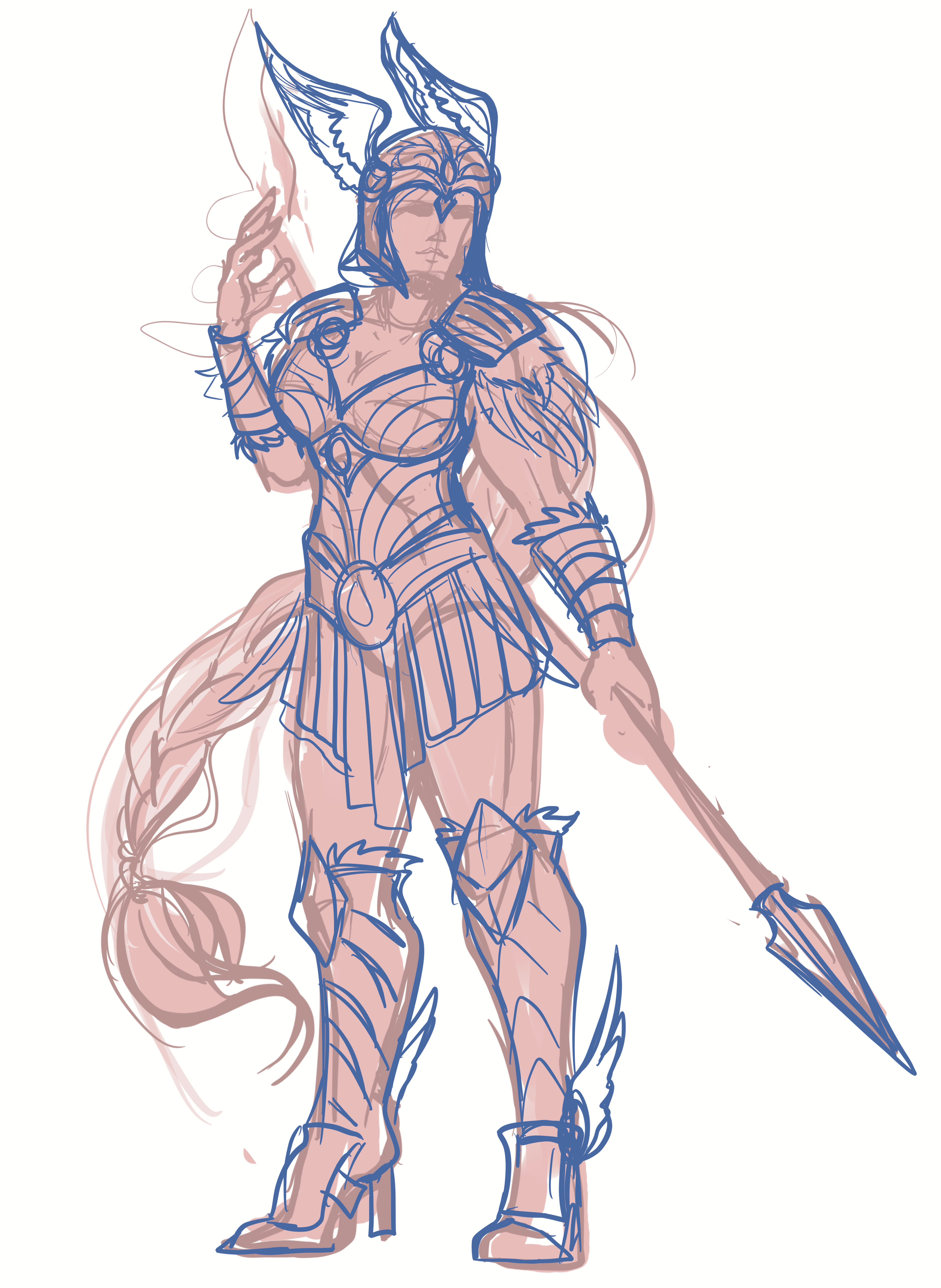 "Athena" - Initial Sketch