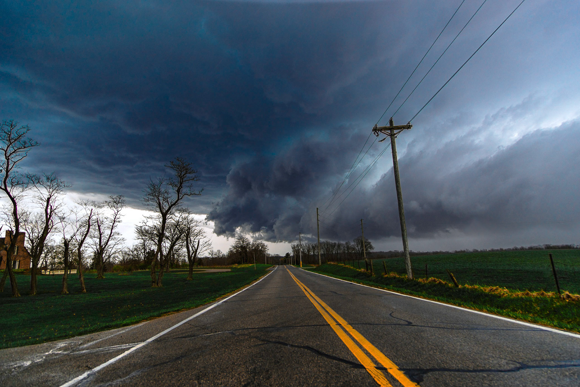 "Wall Cloud" - 4/5/17/ - Oxford, OH