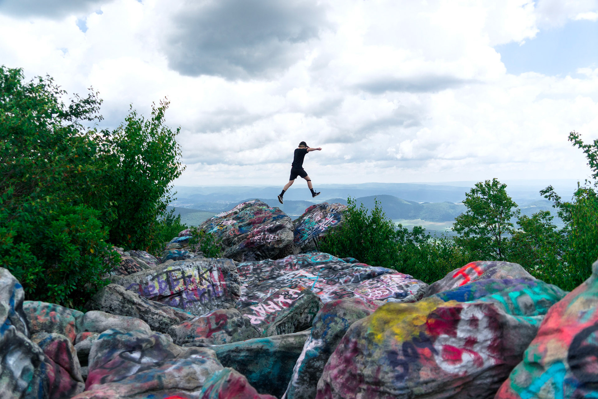 "Jump" - 7/13/20 - Dans Rock Overlook, MD