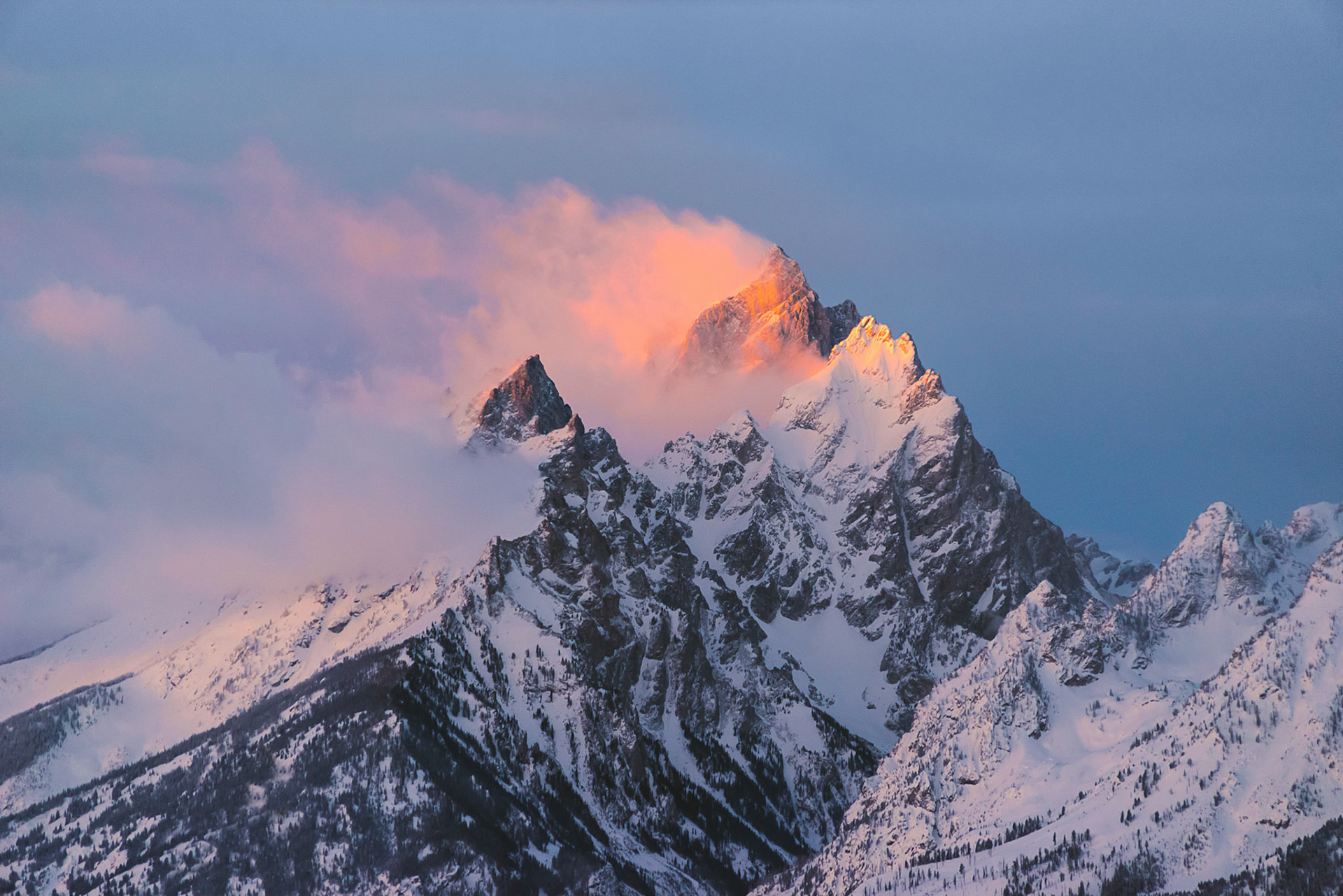 "Morning Light" - 2/1/18 - Grand Teton National Park, WY