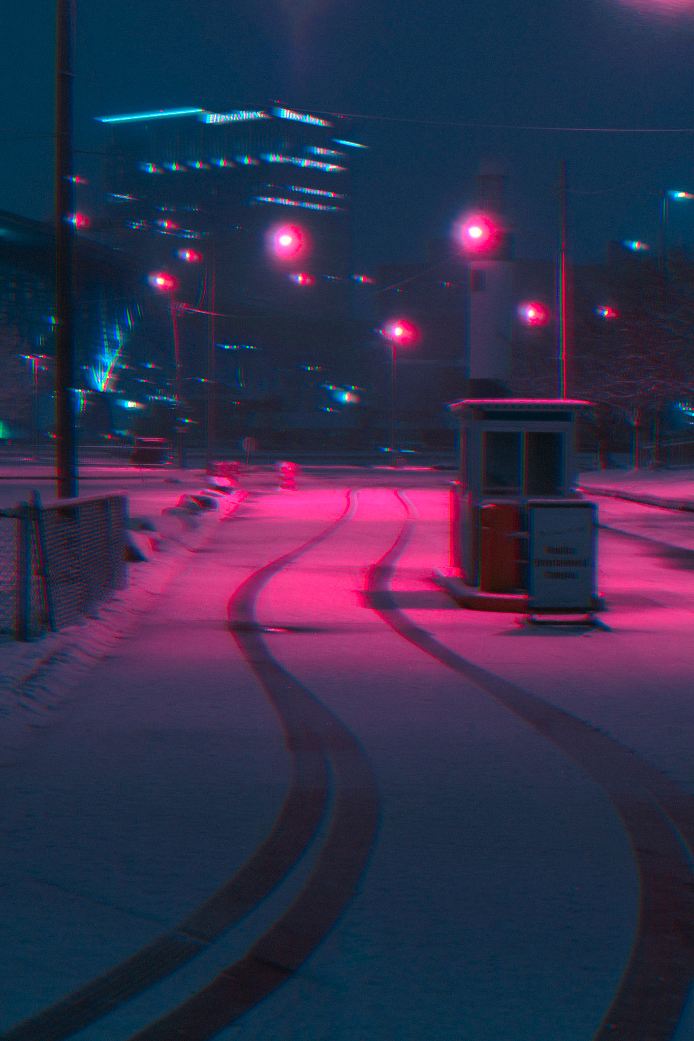 "Neon Nights and Snow Flurries" - 1/20/21 - Cleveland, OH