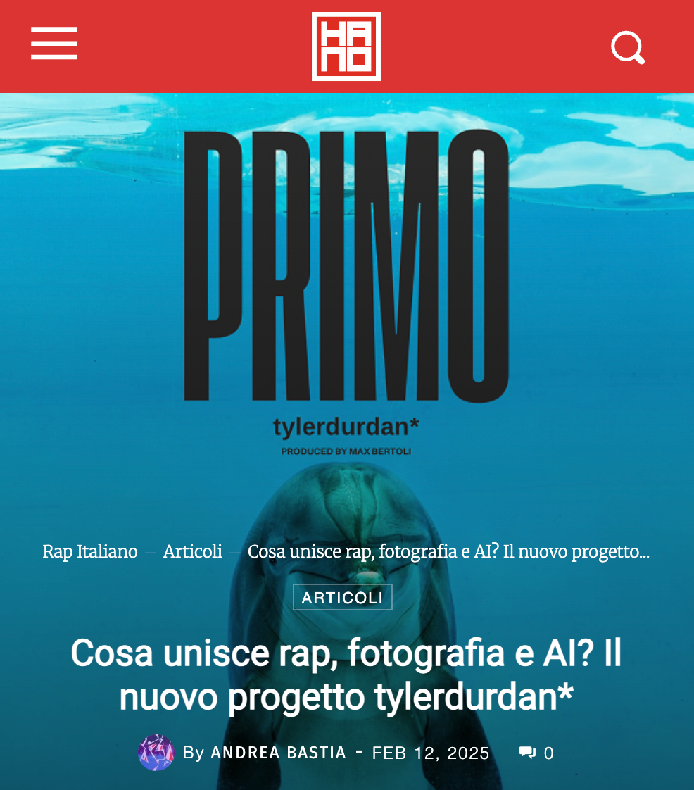 Primo - tylerdurdan* - Cover Hano.it