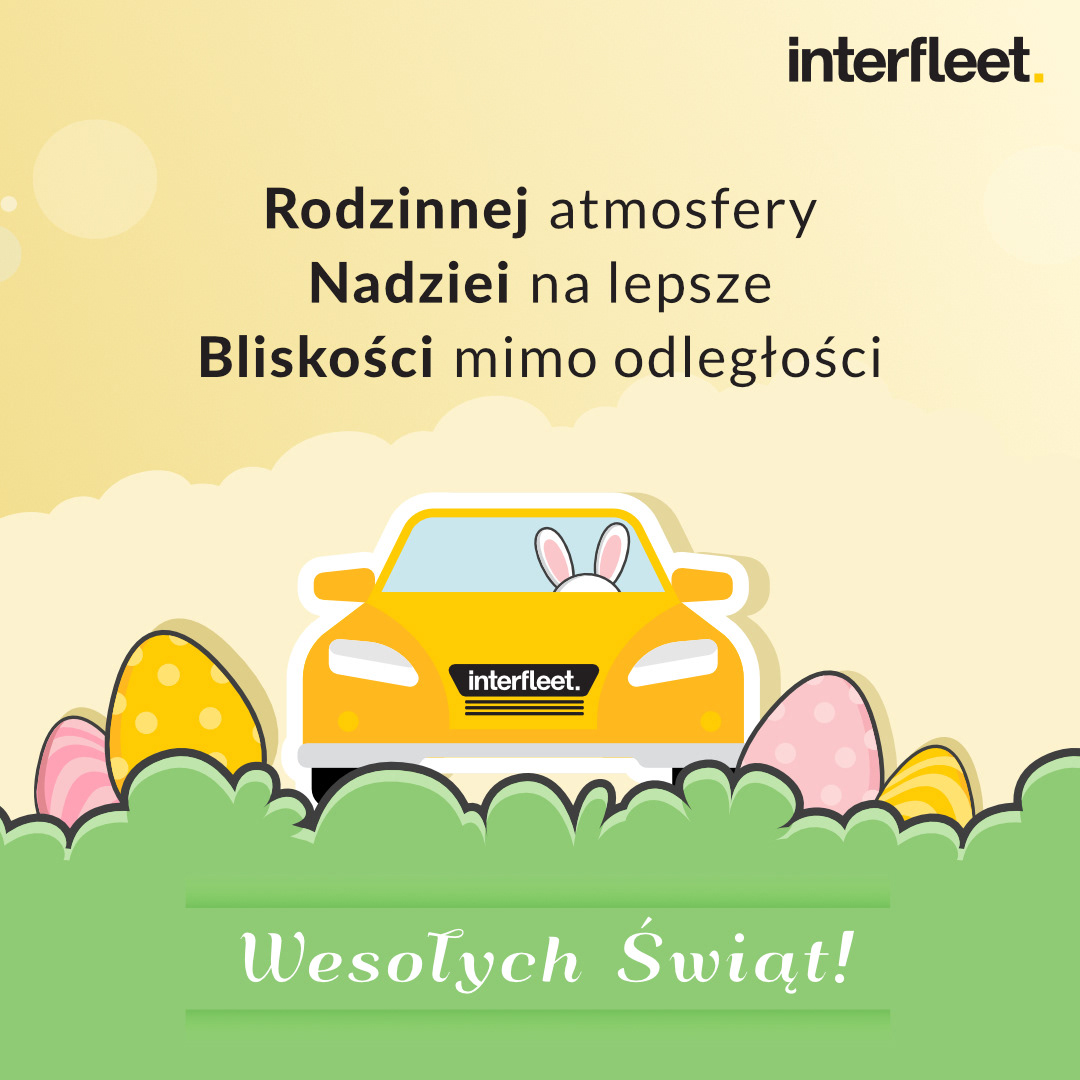 Grafika wykonana dla firmy "Inter Fleet" specjalizującej się w wynajmie samochodów