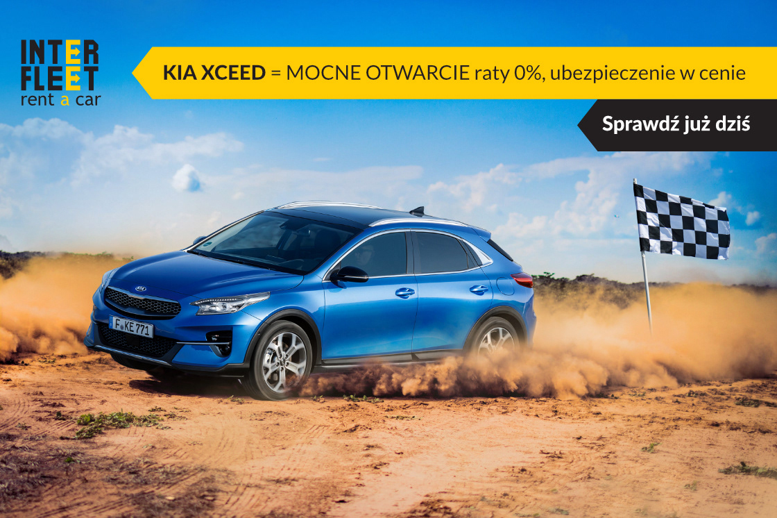 Grafika wykonana dla firmy "Inter Fleet" specjalizującej się w wynajmie samochodów