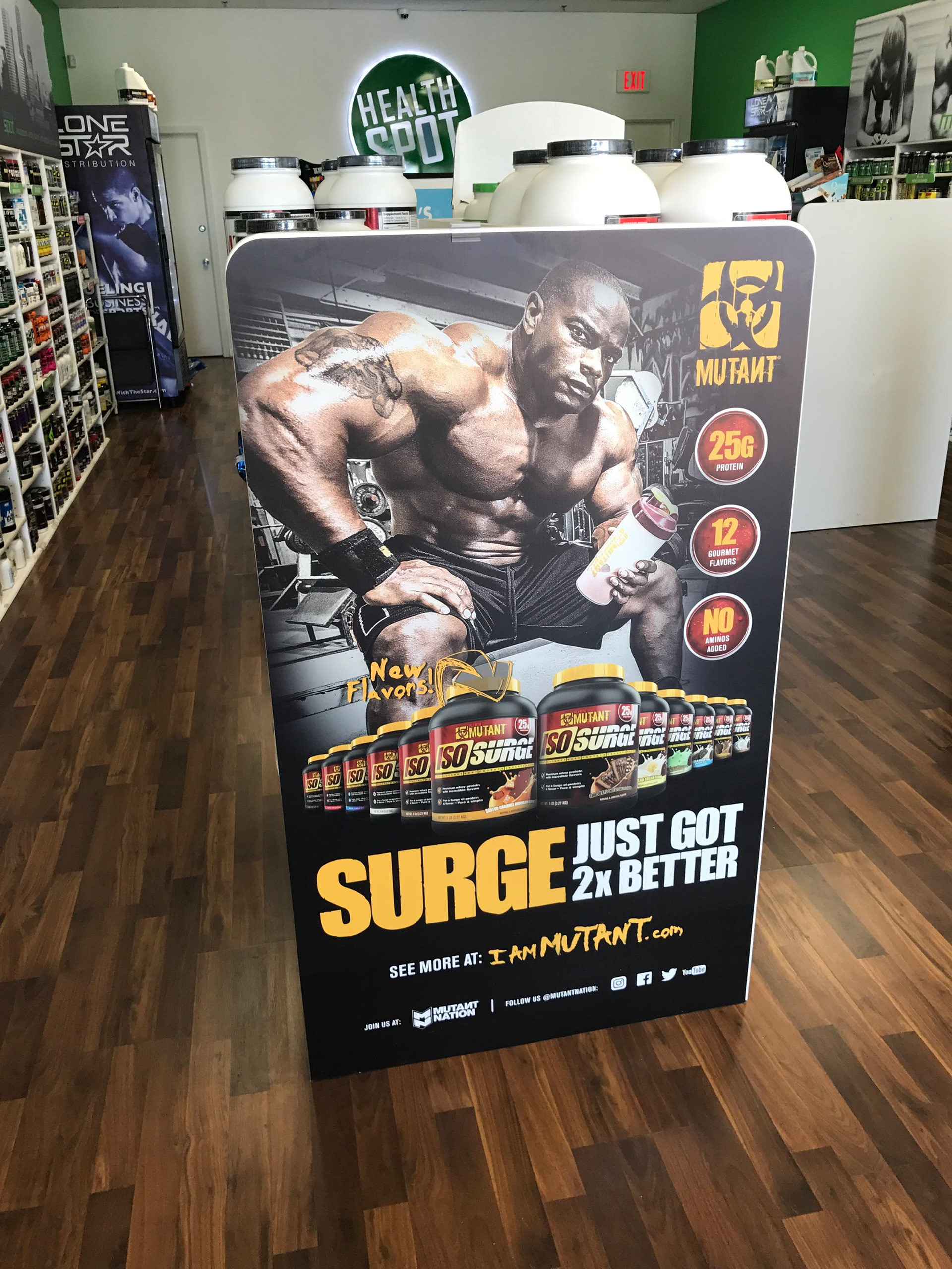 Large Retail ISO Surge Poster – 2018
