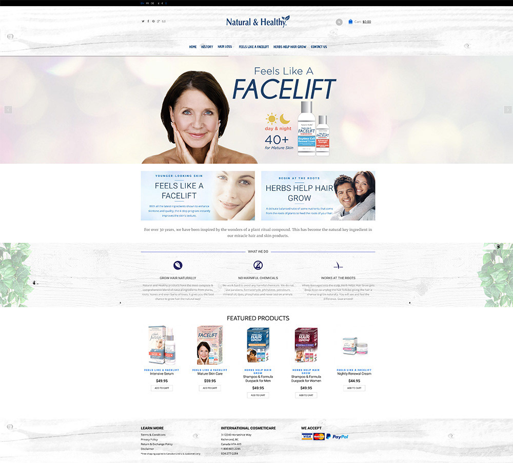 Website Redesign – 2015