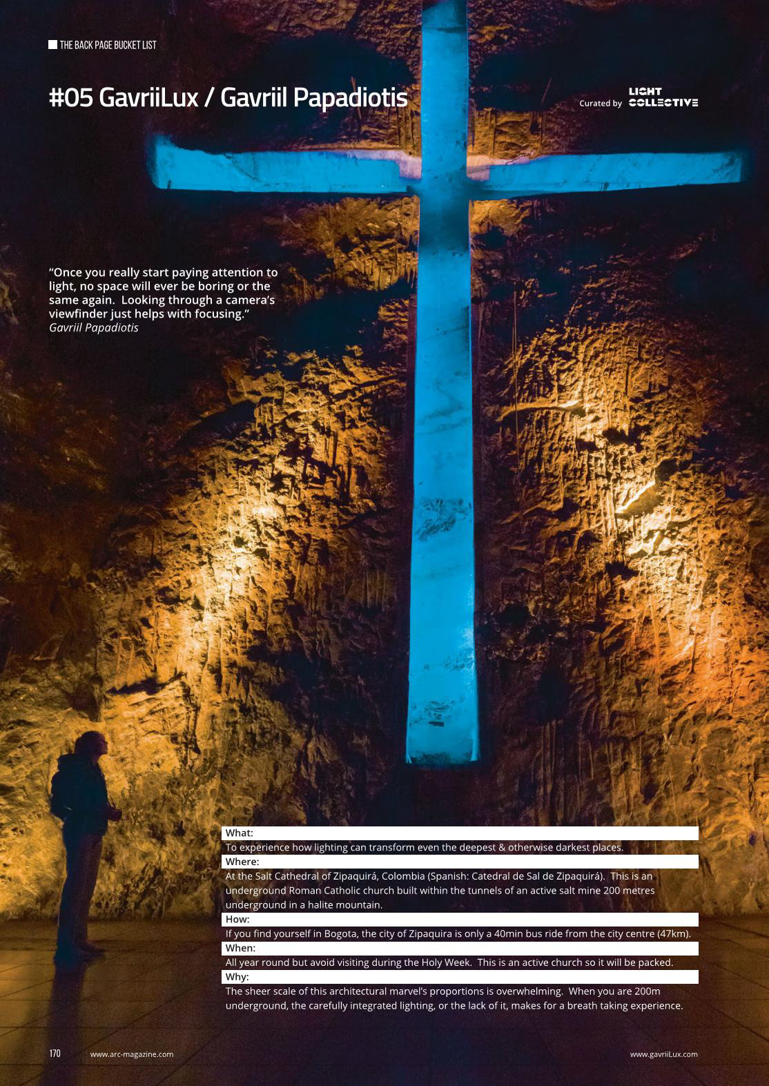 arc magazine 105 - bucket list shot