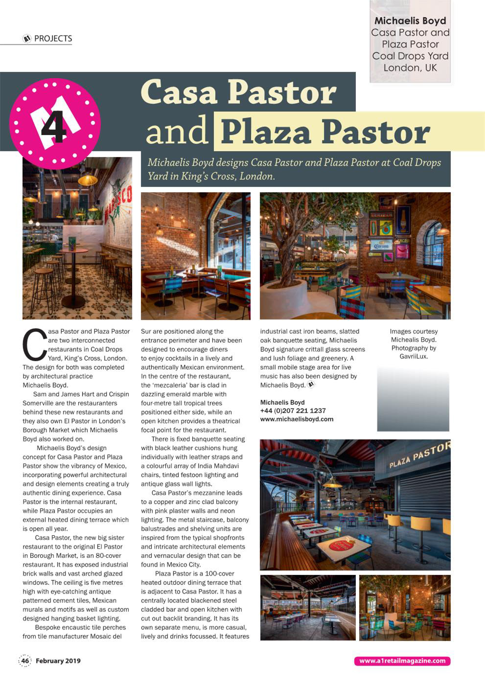 A1 Retail Feb 2019 - Casa Pastor