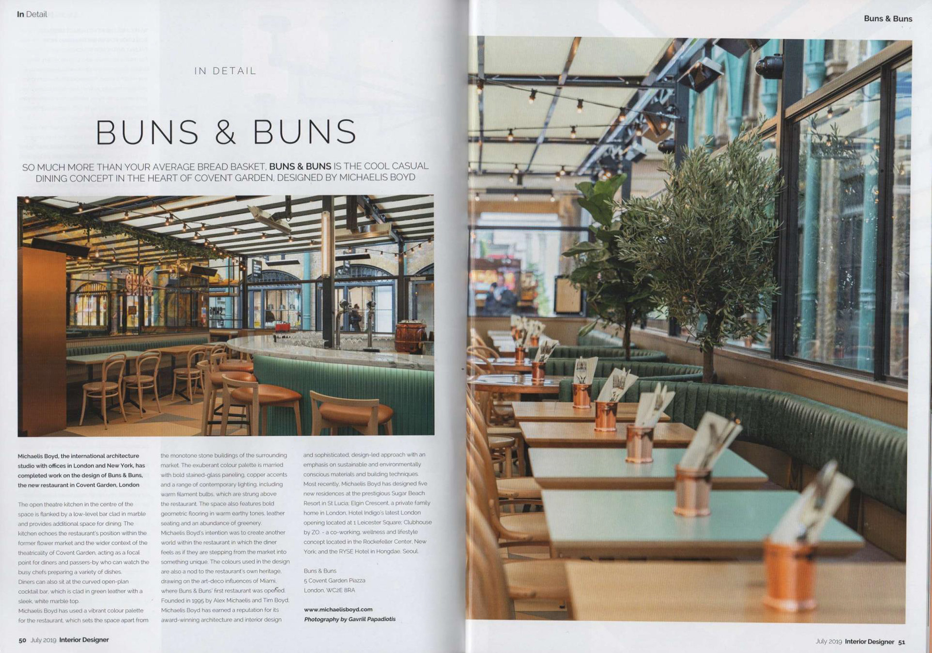 Interior Designer July 2019 - Buns & Buns